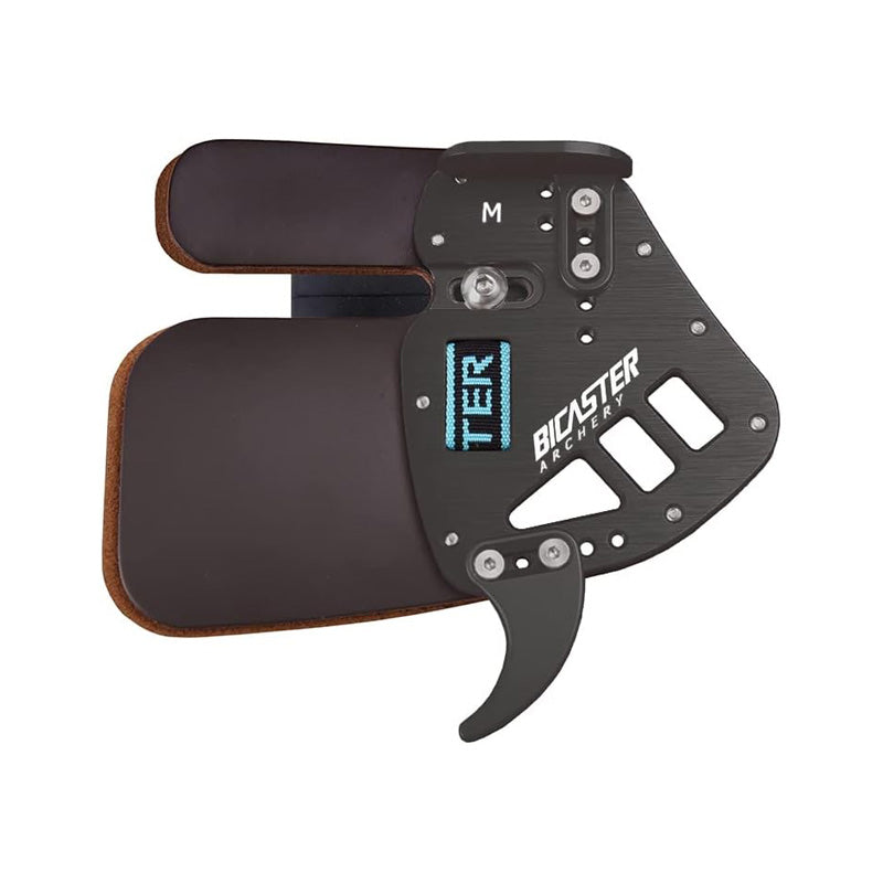 Bicaster Archery ASA Recurve Tab - Leather Finger Protection for Target Shooting & Hunting | Perfect for Beginners & Professionals