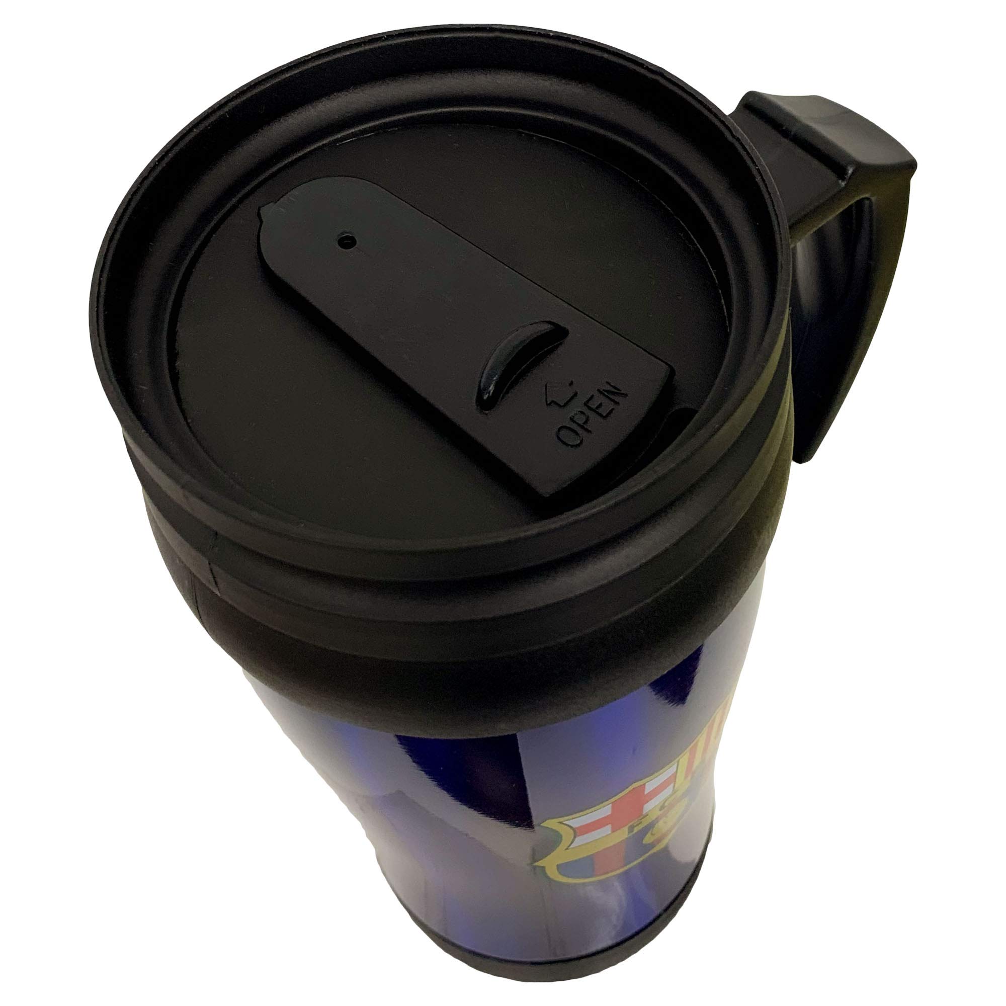 Alusport BCN Stainless Steel Insulated Travel Mug for Men - Keeps Drinks Hot or Cold for Hours - Perfect for Commuting, Camping & Outdoor Adventures