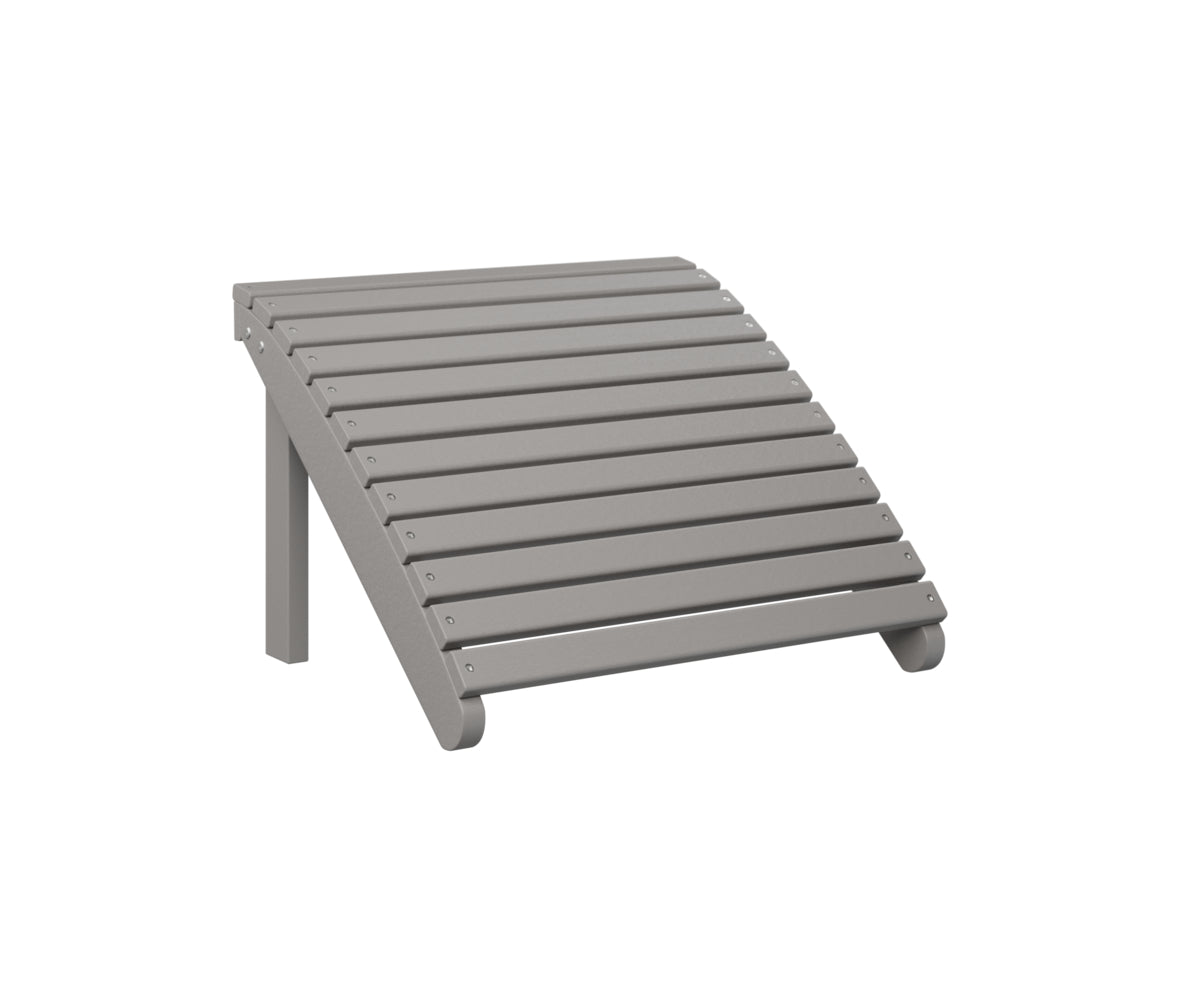 Berlin Gardens Adirondack Footstool - Outdoor Patio Furniture, Durable Weather-Resistant Wooden Ottoman for Deck, Garden & Poolside Relaxation