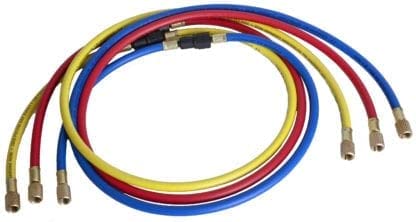 **Backflow Test Kit OEM Gauge Hose Set (3-Piece) – Professional Plumbing Tool for Water Pressure Testing & Maintenance**    *(Use Cases: Ideal for plumbers, irrigation systems, fire sprinkler testing, and commercial water pressure maintenance.)*