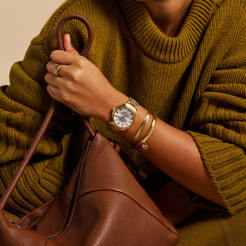 Fossil Gilmore ES5395 Smartwatch - Stylish & Functional Smartwatch for Women with Fitness Tracking & Notifications - Perfect for Workouts, Office & Everyday Use