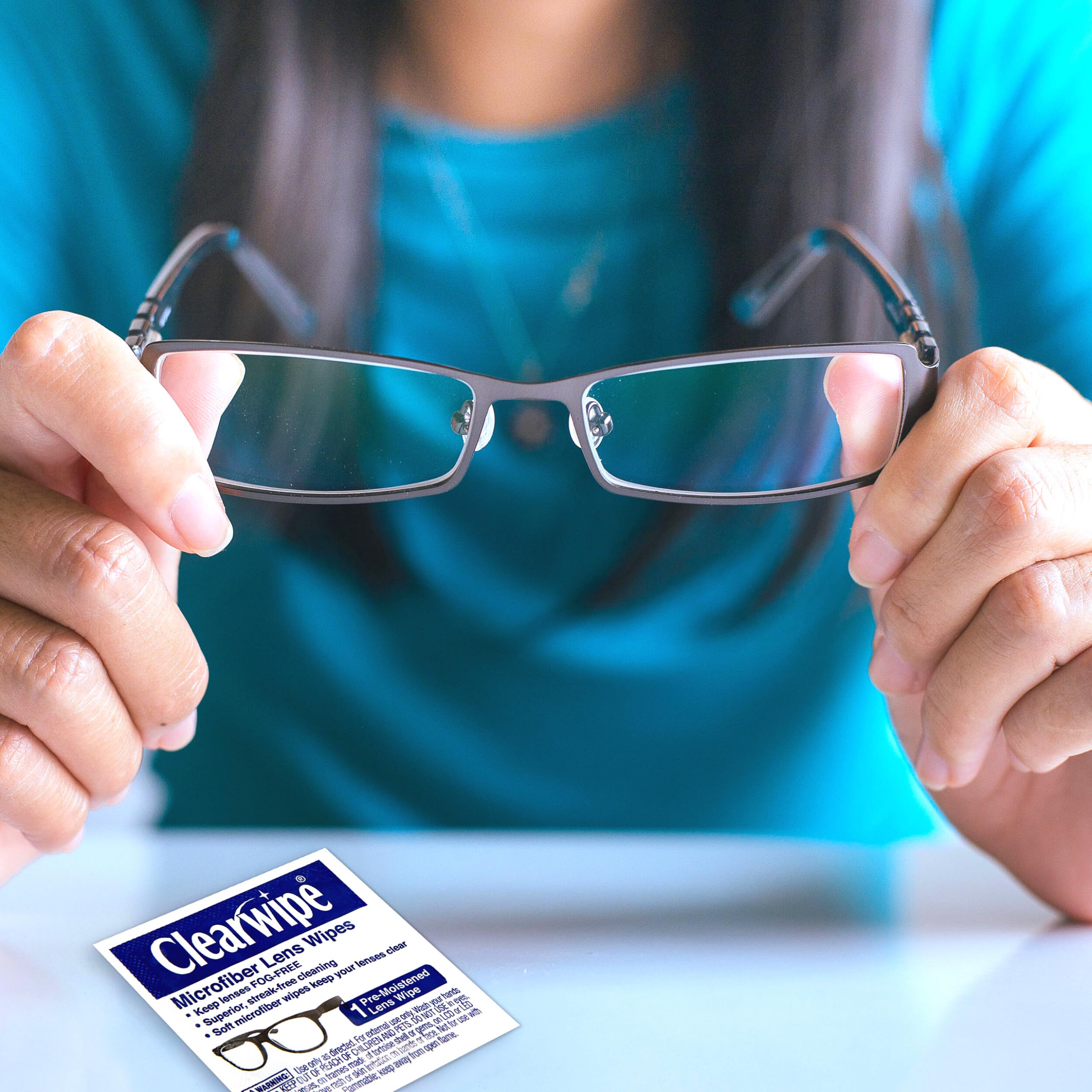 Anti-Fog Microfiber Lens Wipes - 38 Individually Wrapped Pre-Moistened Cleaning Cloths for Glasses, Sunglasses & Camera Lenses | Perfect for Travel, Outdoor Activities & Everyday Use