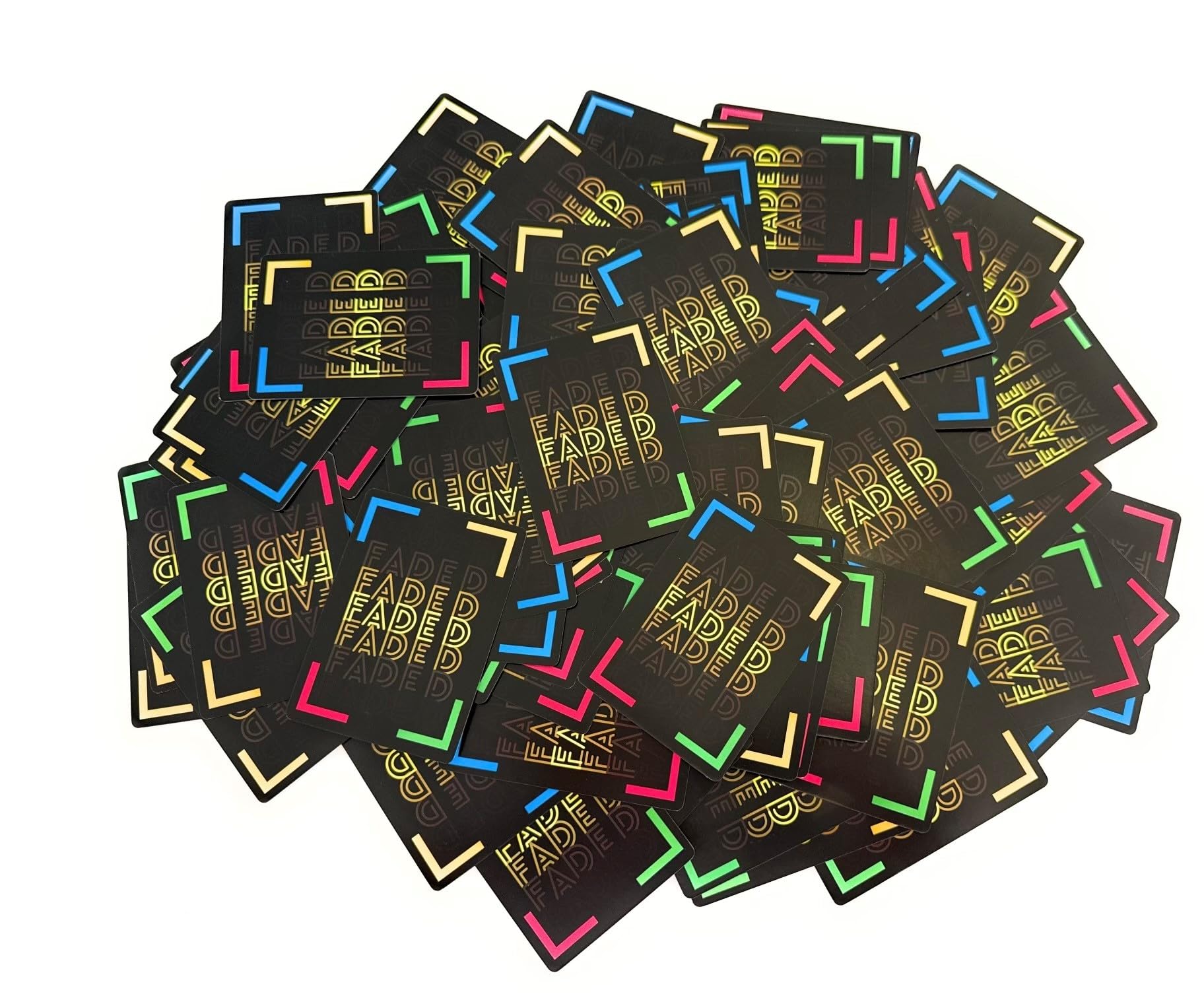 FADED - Fun Drinking Card Game for Parties, Game Nights & 21st Birthday Celebrations - Perfect for College Students, Tailgates & Social Gatherings - Great for Adult Game Nights, Bachelorette Parties & Bar Crawls