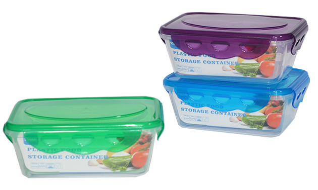 520ml Plastic Food Storage Container - BPA Free, Airtight & Leak Proof - Ideal for Meal Prep, Leftovers & Lunch Boxes