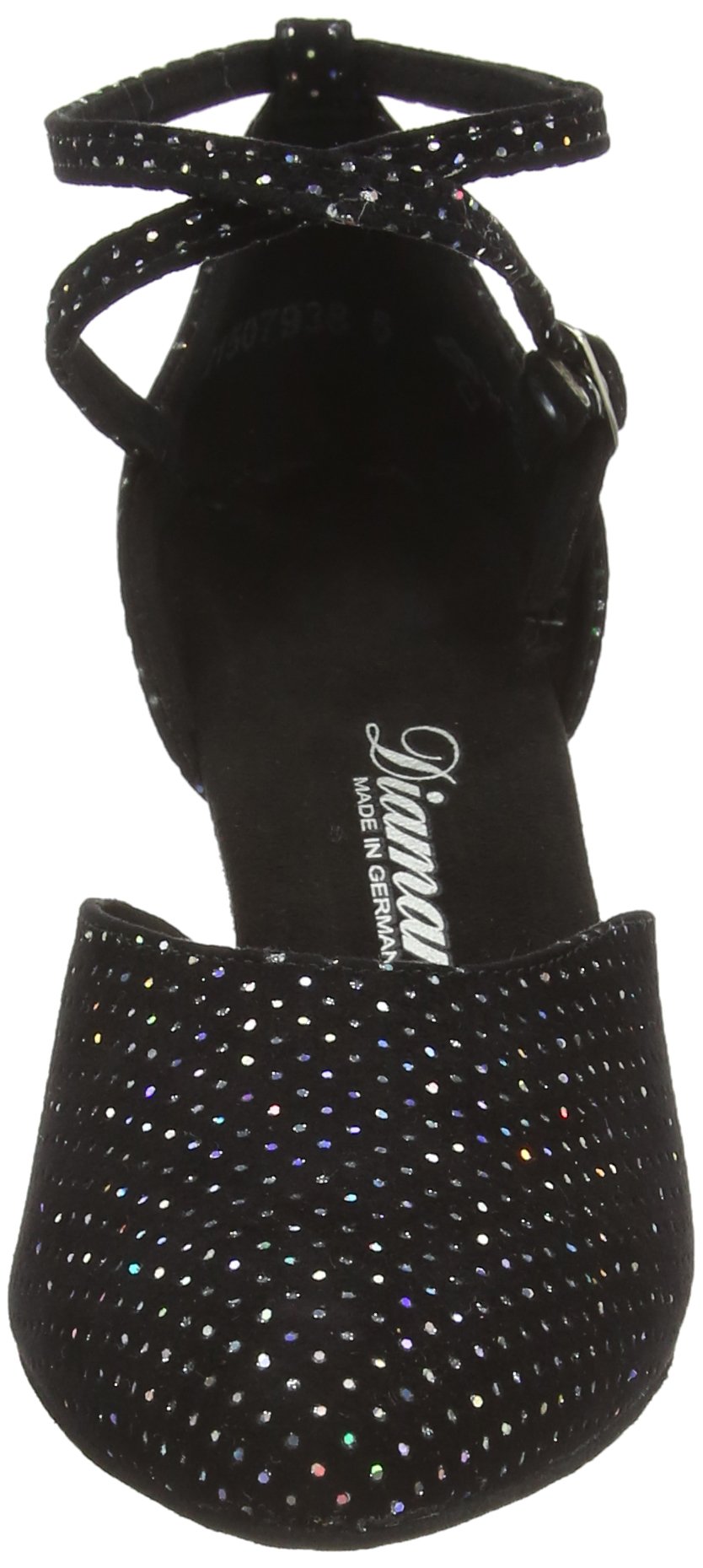 Diamant Women's Dance Shoes 058-080-034 - Professional Latin Ballroom Salsa Tango Dance Shoes for Women - Perfect for Competition, Practice & Performance