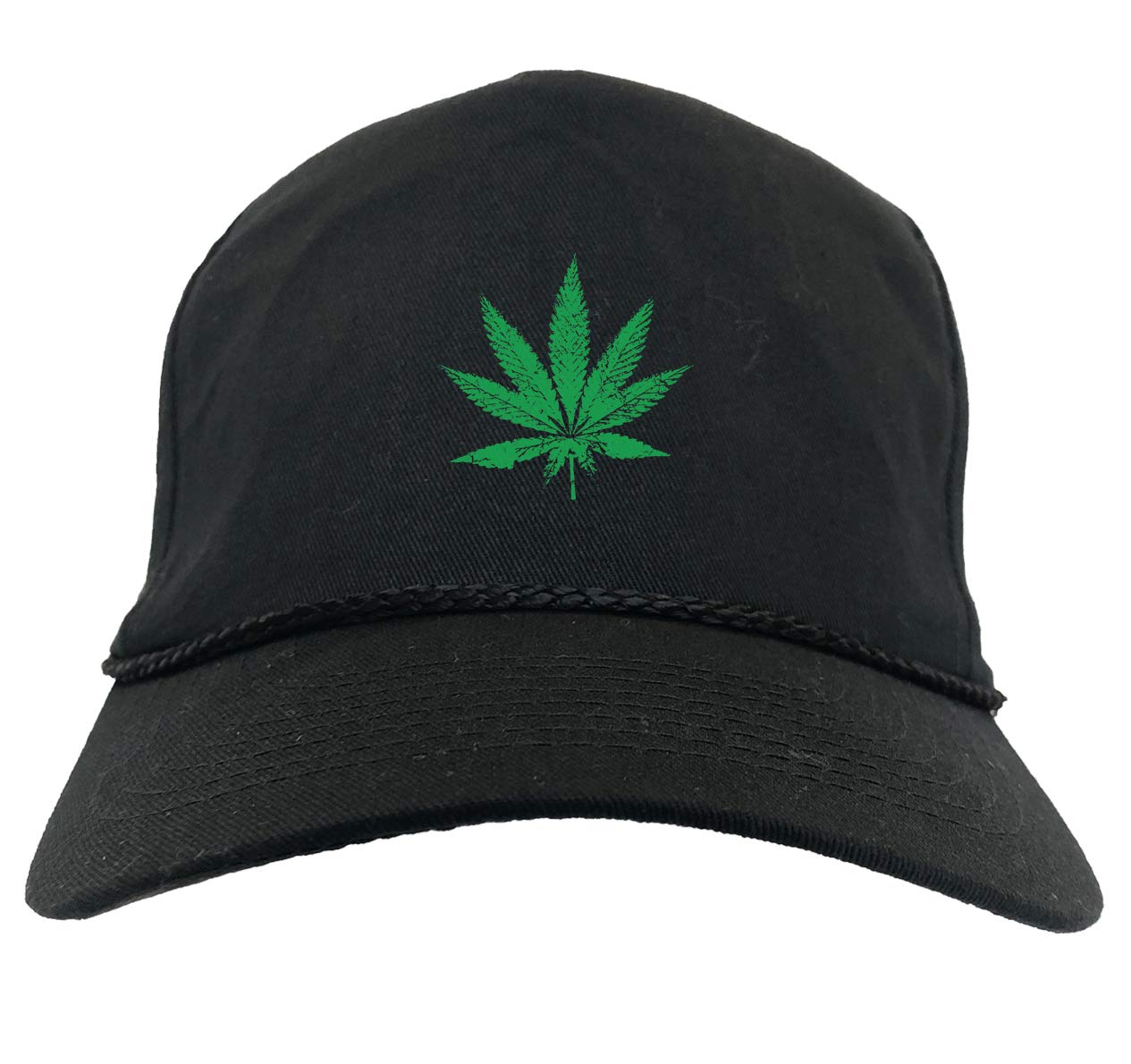 Cannabis Leaf Golf Hat - Embroidered Marijuana Weed Design for Golfers & Stoner Lifestyle - Perfect for Golf Outings, Festivals, and 420 Celebrations
