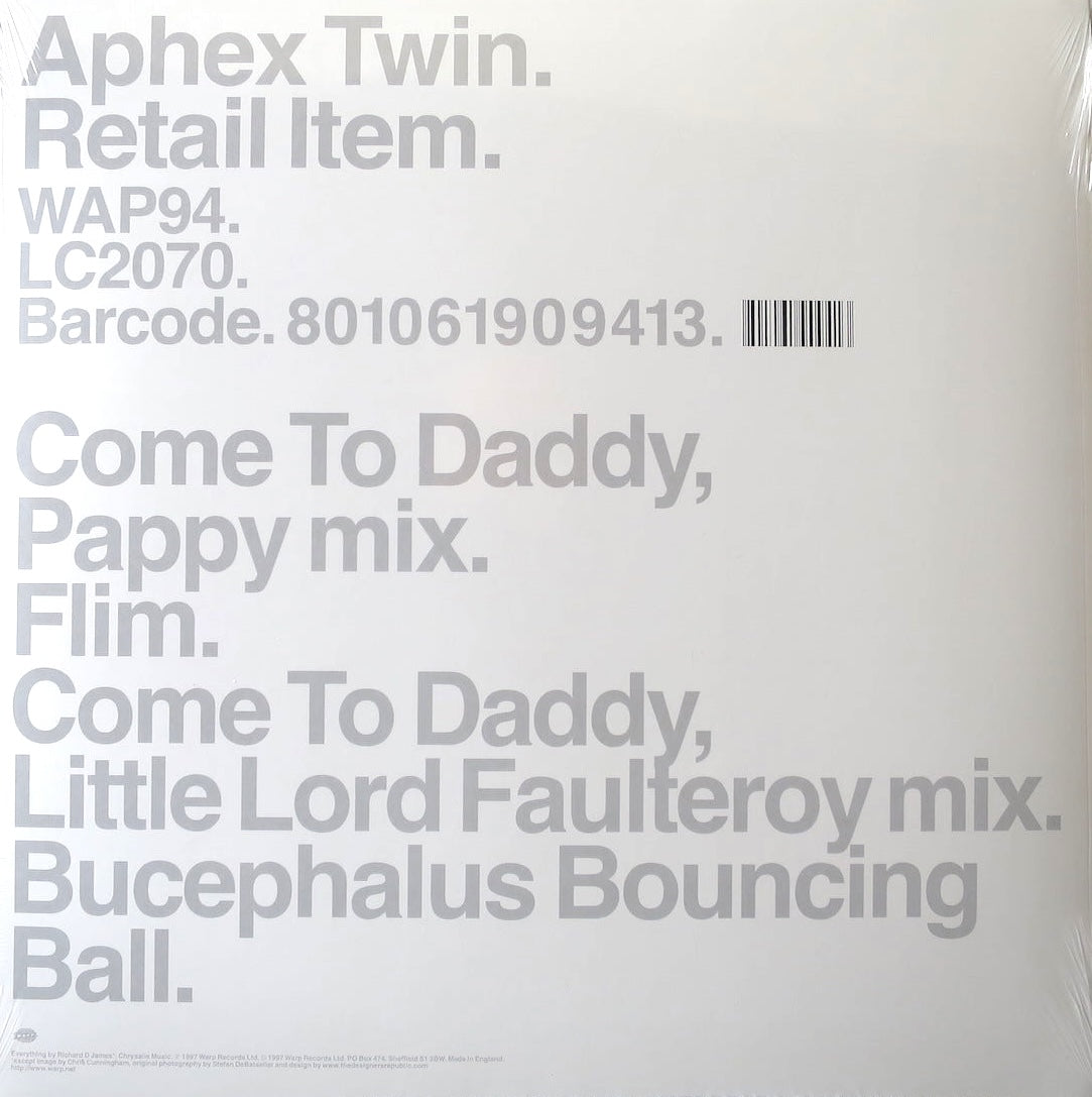 Aphex Twin 'Come To Daddy' Limited Edition 12