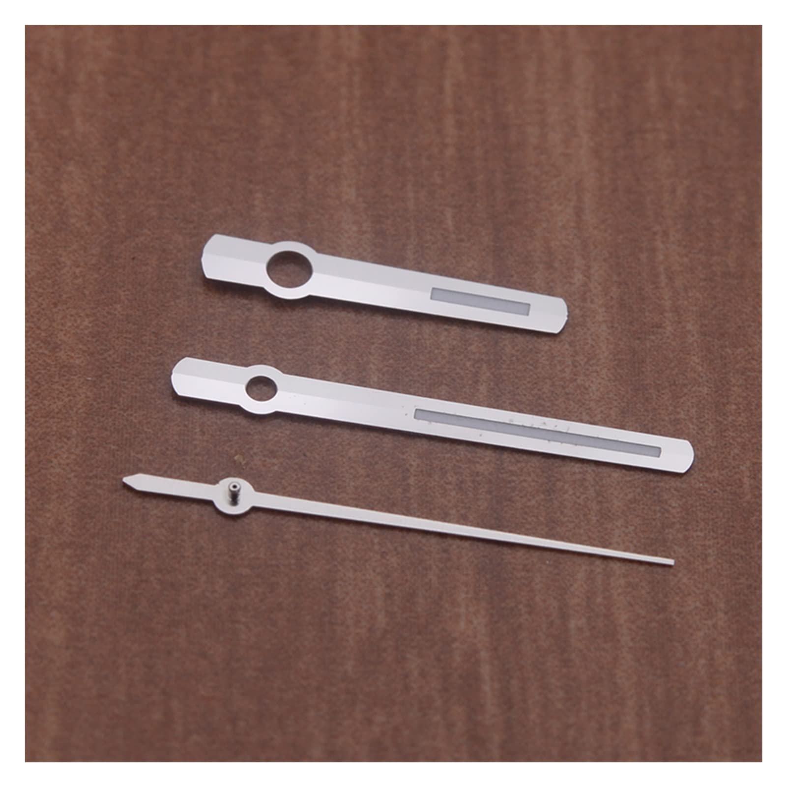 Luminous Green Watch Hands for Miyota 8205 8215 DG2813 Movement - Silver Replacement Watch Needles for Men's Watches | DIY Watch Repair & Customization Accessories | Perfect for Watchmakers & Hobbyists