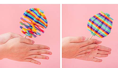 Rotating Decompression Lollipop Toy - Stress Relief for Adults & Home Decor