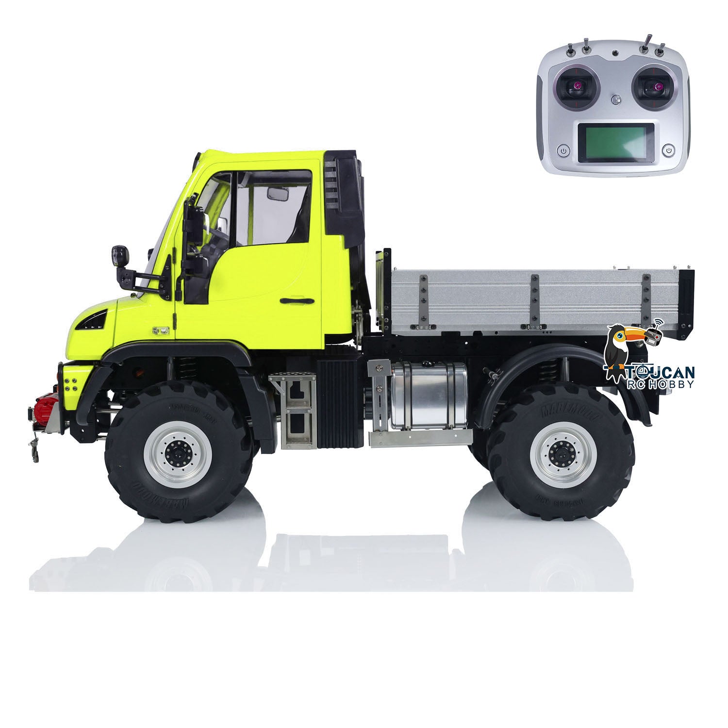 1:10 Scale 4WD U423 4X4 RC Rock Crawler Off-Road Remote Control Car - FlySky I6S Radio, PNP Ready, Assembled & Painted - Perfect for Hobbyists, Backyard Crawling & Trail Adventures