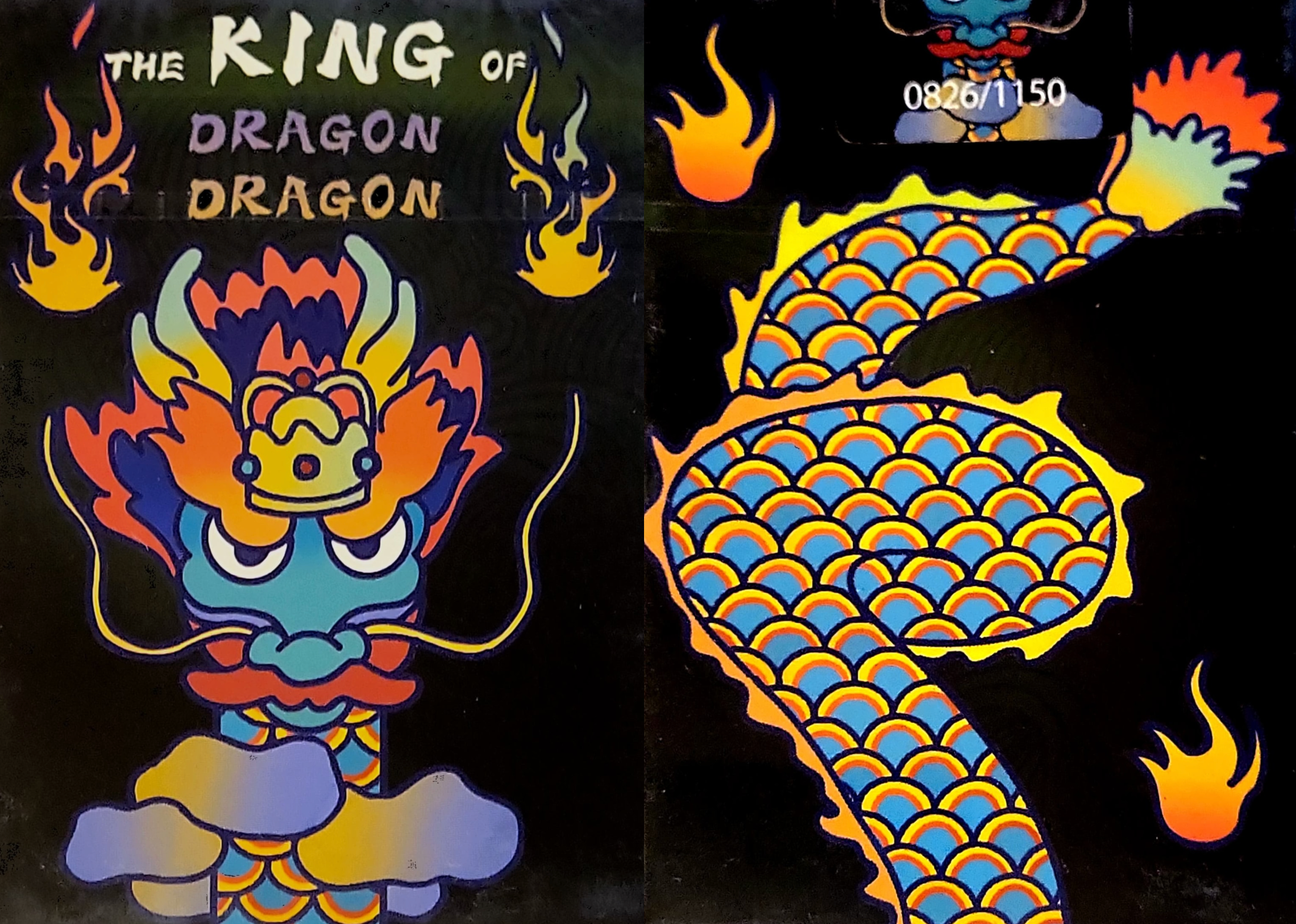 Premium Holographic King of Dragon Playing Cards - Unique Collectible Deck for Magic Tricks, Poker Games, and Gift Giving