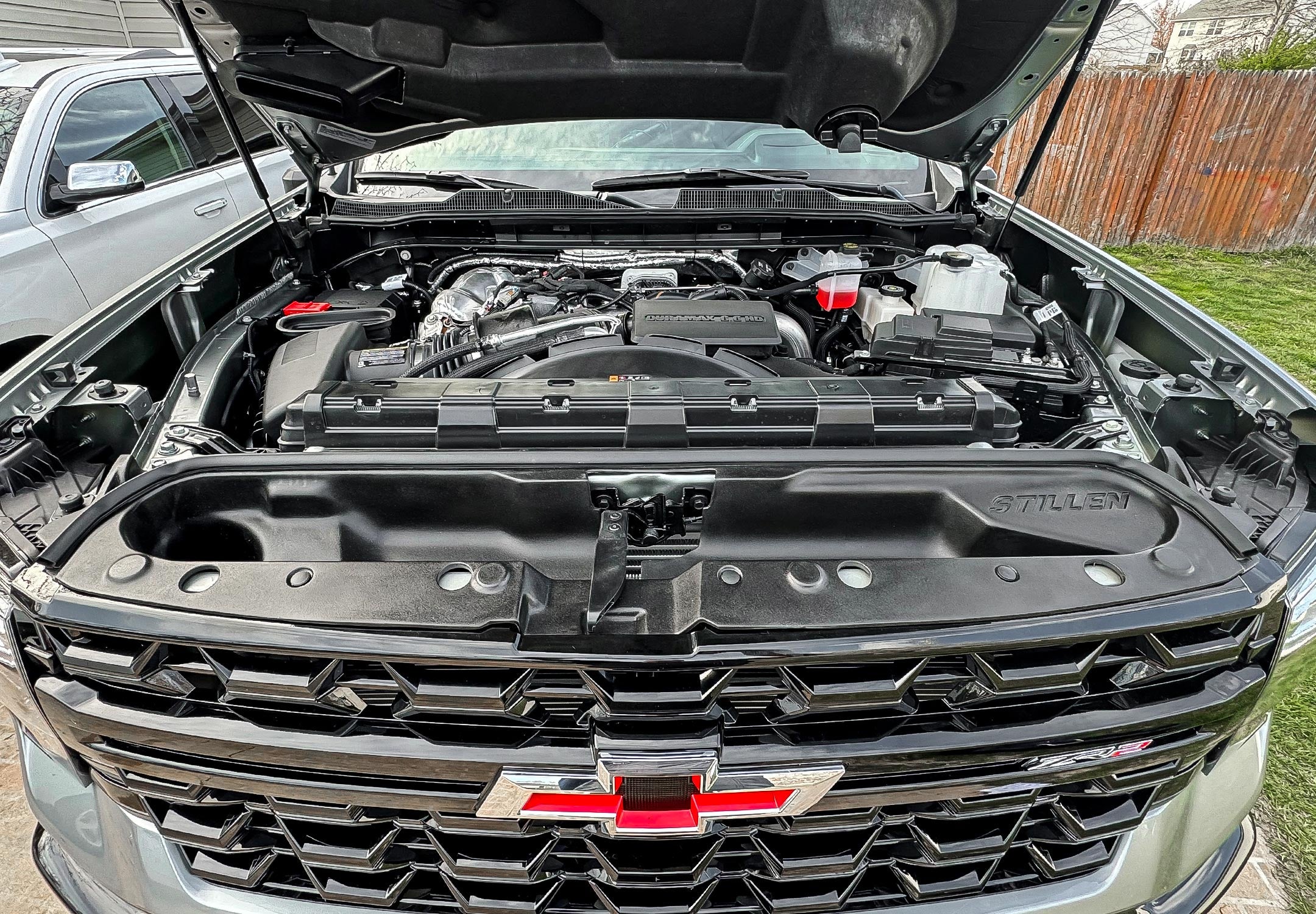 STILLEN TruPower TP403502 Cold Air Intake Scoop for 2020-2023 Chevrolet Silverado 2500/3500 & GMC Sierra HD - High Performance Airflow System for Off-Road & Towing Applications