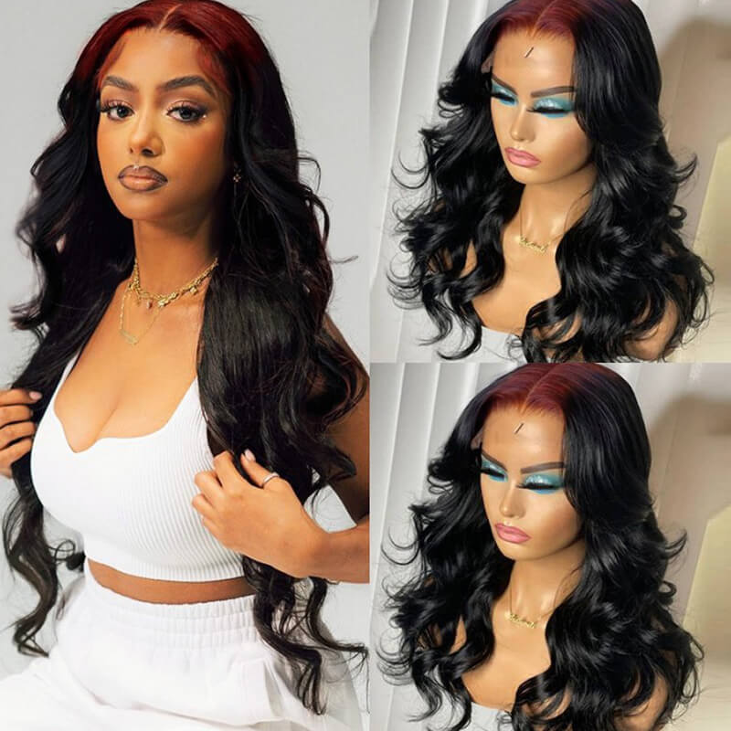 H-#1B Body Wave with #99J Roots