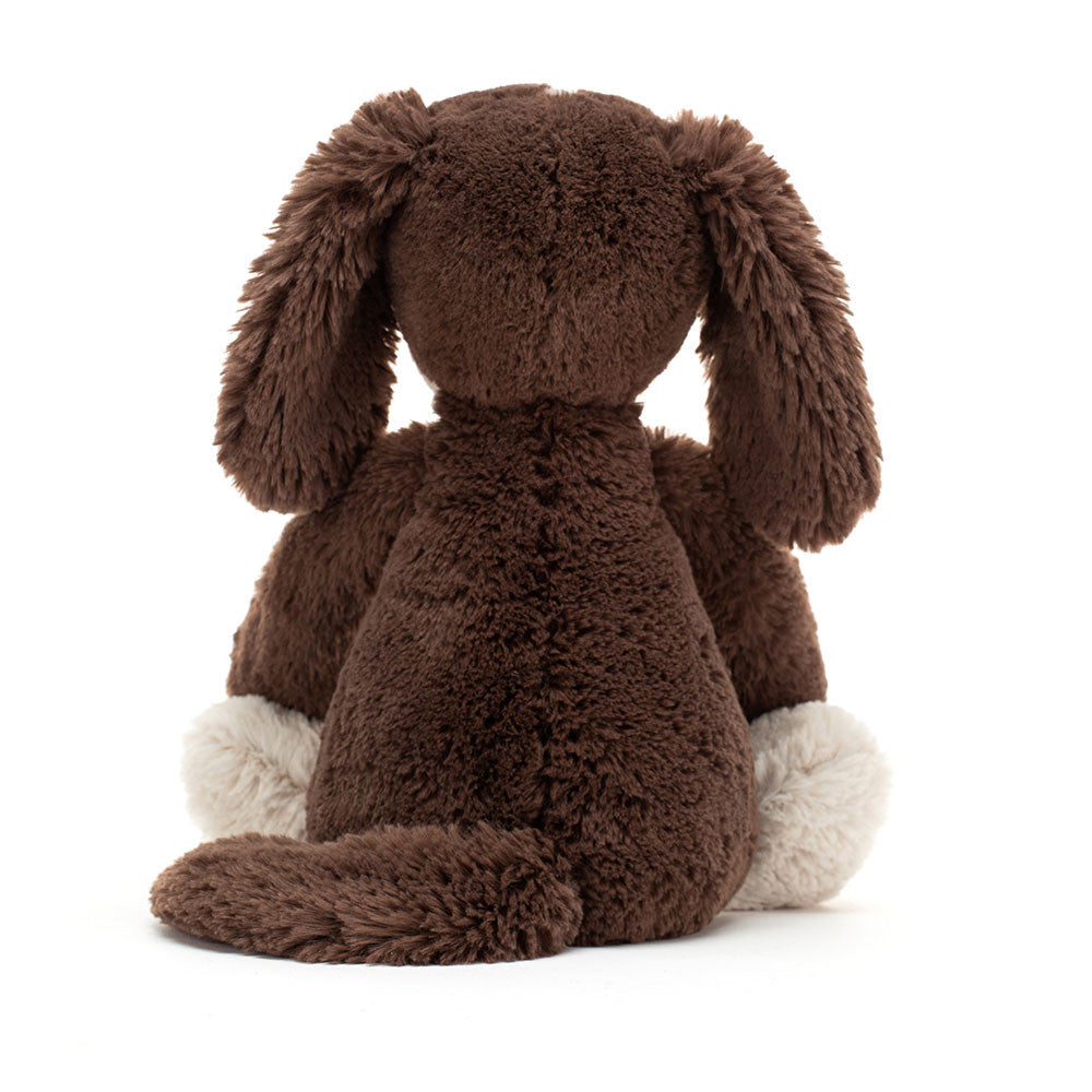 Bashful Fudge Puppy - Adorable Chocolate Brown Plush Dog Toy for Kids & Collectors | Perfect for Cuddling, Gifts, and Home Decor