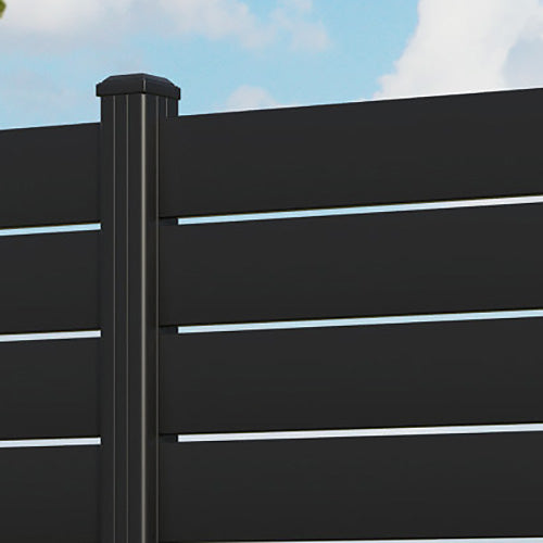 Durable Avalon Aluminum Fence Panel with Matching Posts - Perfect for Backyard Privacy, Pool Safety & Garden Protection