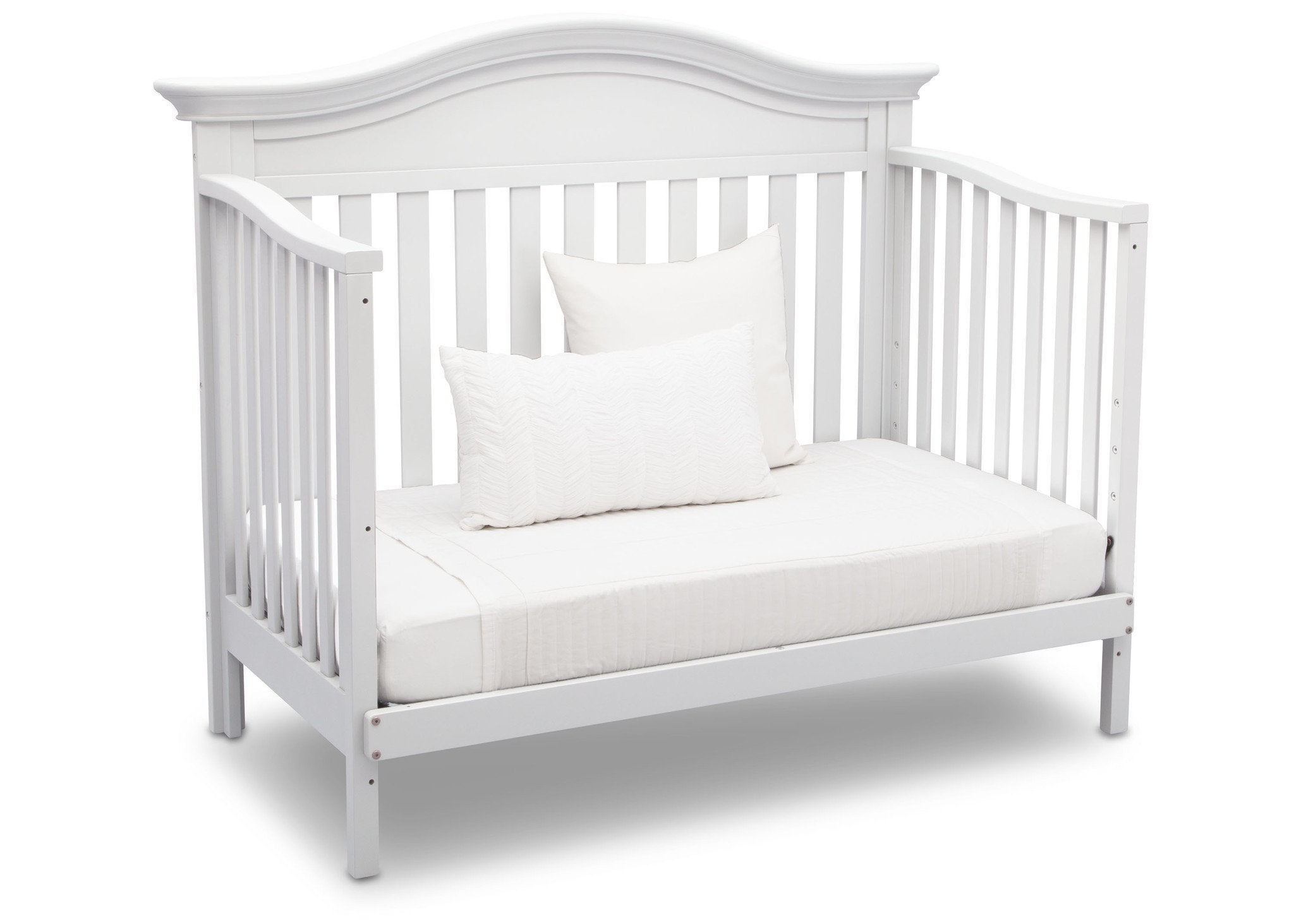 Banbury 4-in-1 Convertible Baby Crib - Toddler Bed, Daybed & Full-Size Bed - Safe Nursery Furniture for Newborns to Teens - Perfect for Bedrooms, Daycare & Guest Rooms
