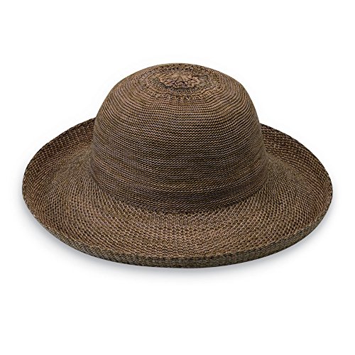 Wallaroo Hat Company Women’s Victoria Sun Hat – Wide Brim UPF 50+ Sun Protection, Packable Travel Hat, Adjustable & Breathable Lightweight Summer Beach Hat for Women – Perfect for Beach Vacations, Poolside Lounging and Outdoor Adventures