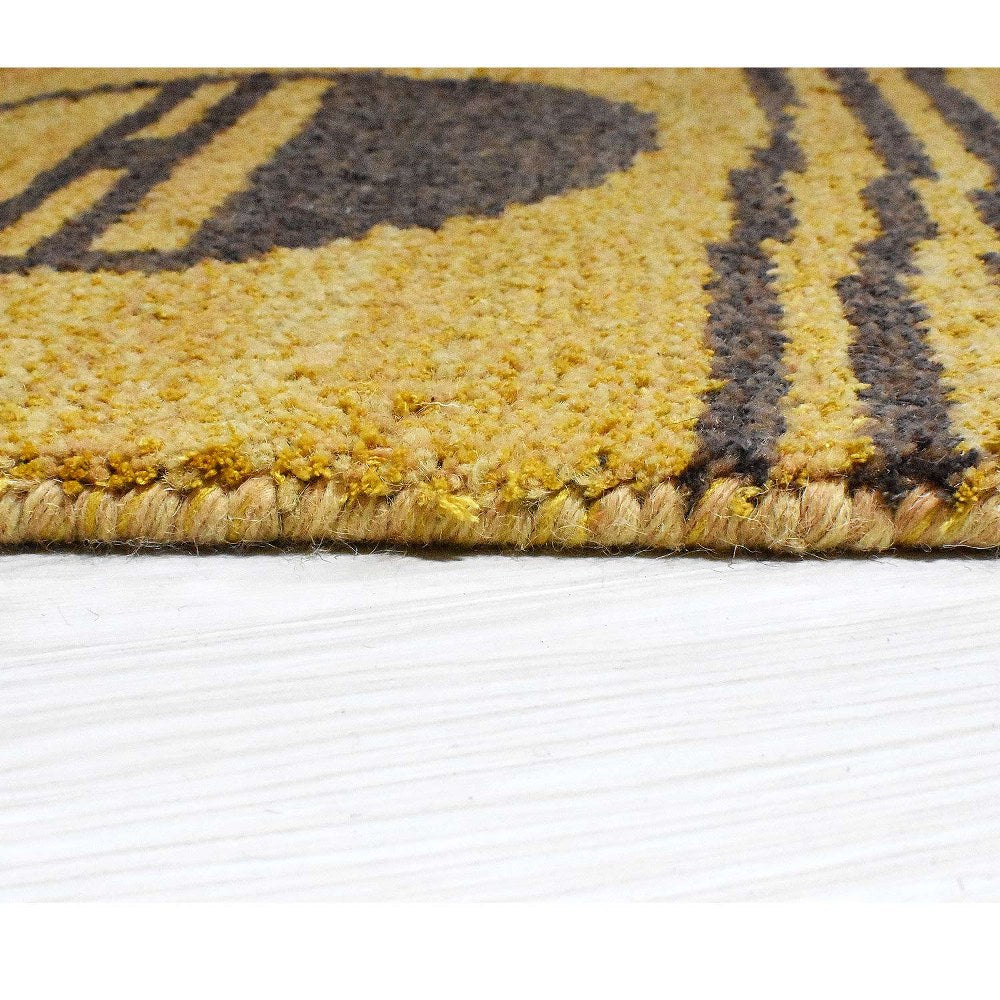Handmade Infinitum Hand Knotted Wool Rug - Premium Bohemian Style Area Rug for Living Room, Bedroom & Home Decor