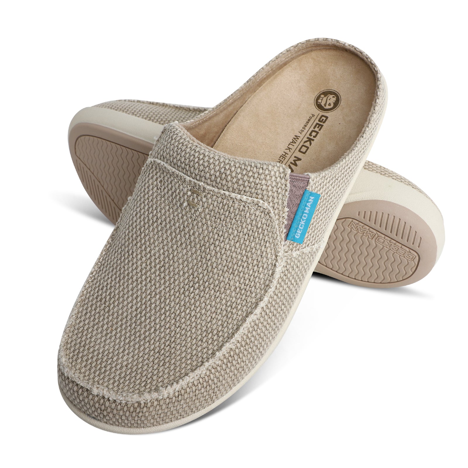 Comfortable Women's Canvas Slippers - Breathable & Lightweight House Shoes for Indoor/Outdoor Wear - Perfect for Relaxing at Home, Lounging, or Quick Errands