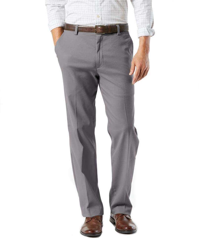 Dockers Men's Classic Fit Easy Khaki Pants for Business Casual & Office Wear - Regular & Big & Tall Sizes - Comfortable Stretch Dress Chinos for Work, Travel & Everyday Use