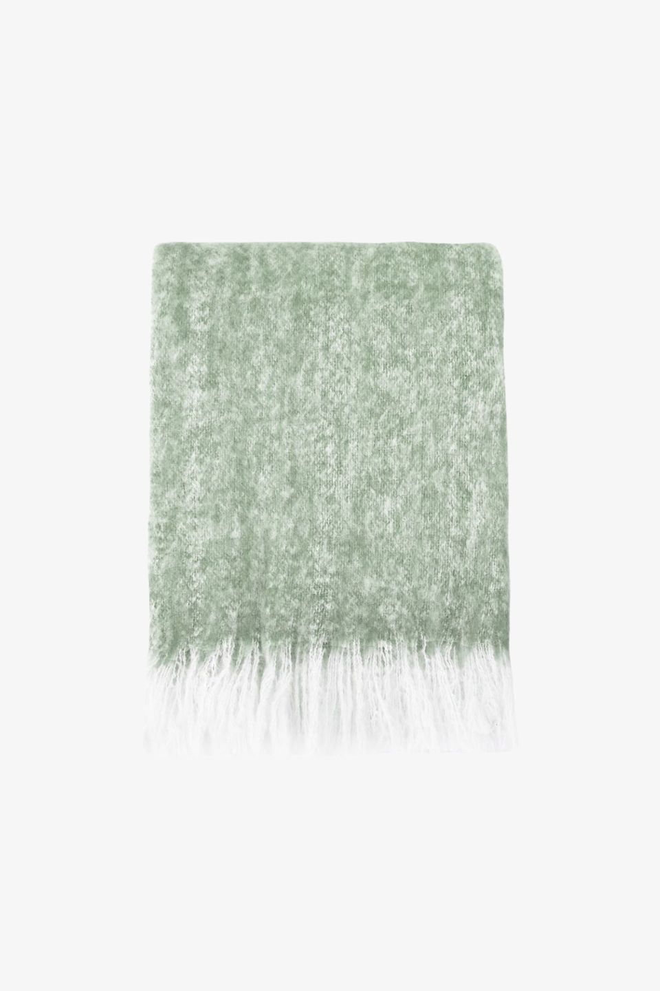 Sorrento Sage Super Soft 125x150cm Fleece Blanket - Cozy & Warm Throw for Couch, Bed, Sofa - Perfect for Winter Nights, Movie Time & Home Decor