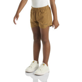 Carhartt Youth Rugged Flex Ripstop Shorts - Durable Brown Outdoor Work Shorts for Boys - Perfect for Hiking, Camping, and Everyday Wear