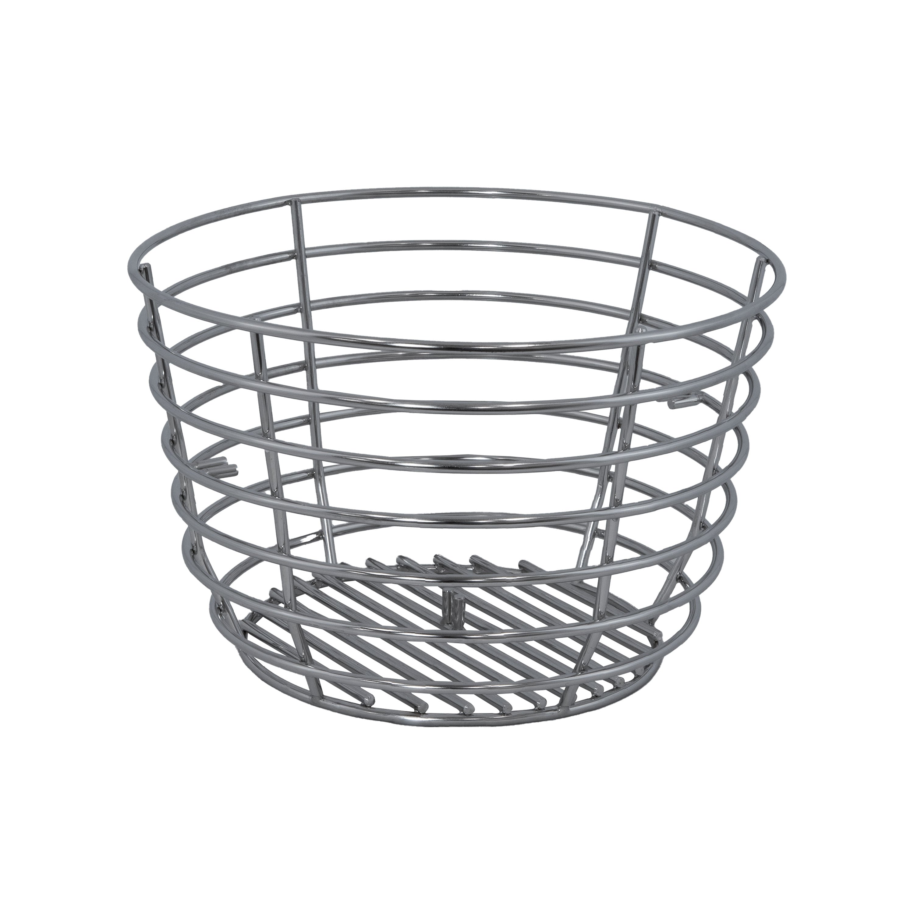 Sunnydaze Kamado Grill Basket with Divider - Heavy Duty Charcoal Grill Accessory for Kamado Joe, Big Green Egg - Perfect for Smoking, Grilling & BBQ Outdoor Cooking