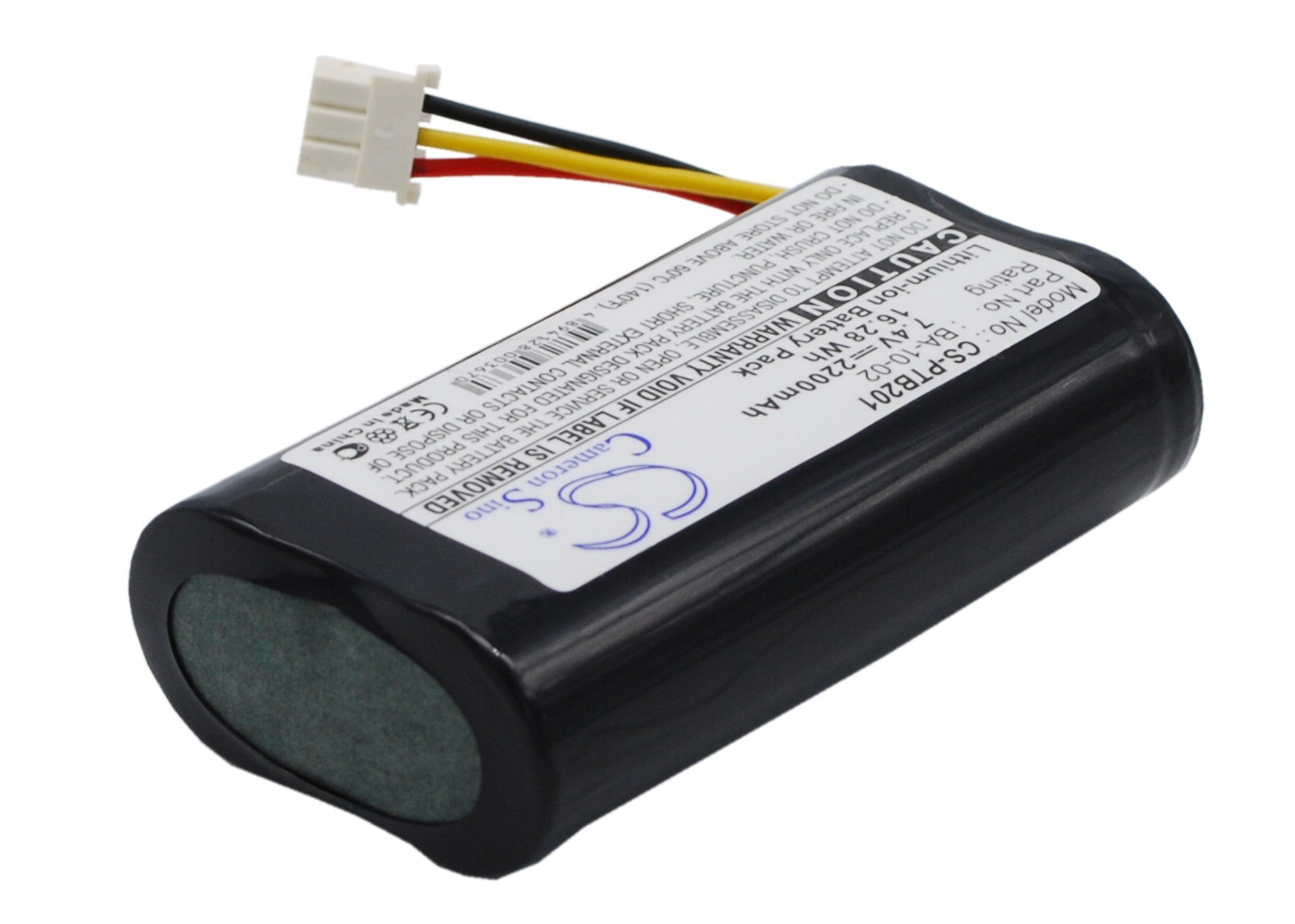 TECHTEK 2200mAh Replacement Battery for Citizen CMP-10 & CMP-10BT Mobile Thermal Printers - Compatible with BA-10-02 Model | Perfect for On-the-Go Receipt Printing & Mobile POS Systems