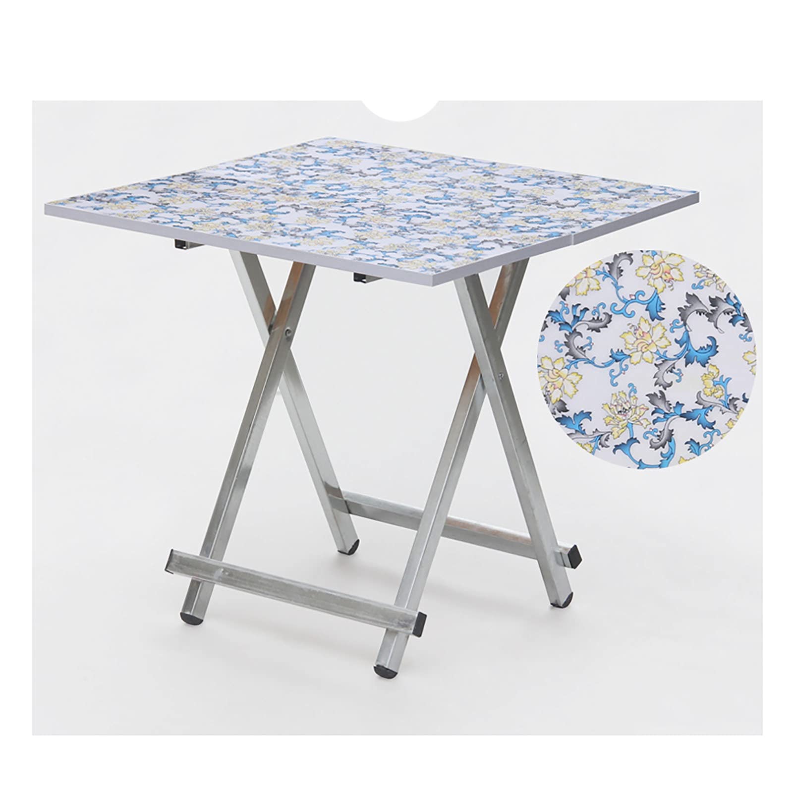 Foldable Square Table - Portable Camping & Home Dining Table for Indoor/Outdoor Use - Lightweight Leisure & Balcony Table with 4 Color Options - Perfect for Picnics, Small Spaces & Outdoor Adventures