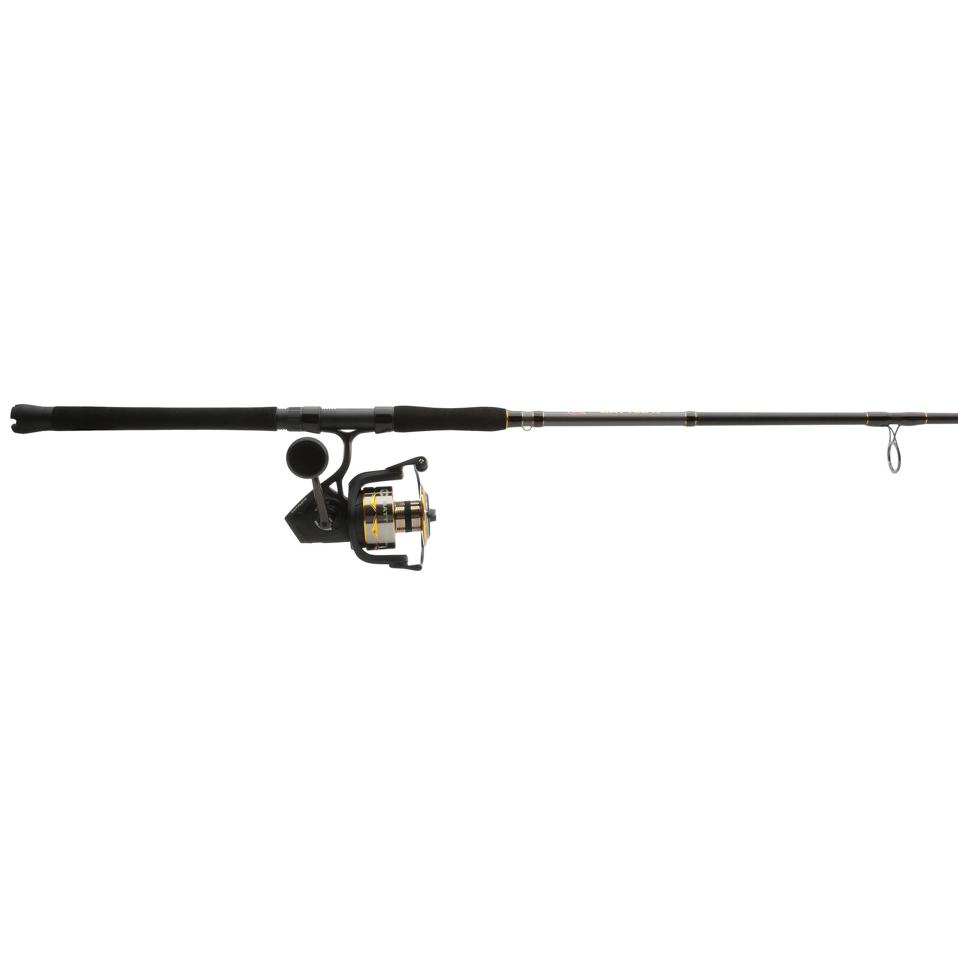 Battle IV Spinning Rod and Reel Combo - Premium Fishing Gear for Freshwater & Saltwater Anglers - Perfect for Bass, Trout, and Walleye Fishing