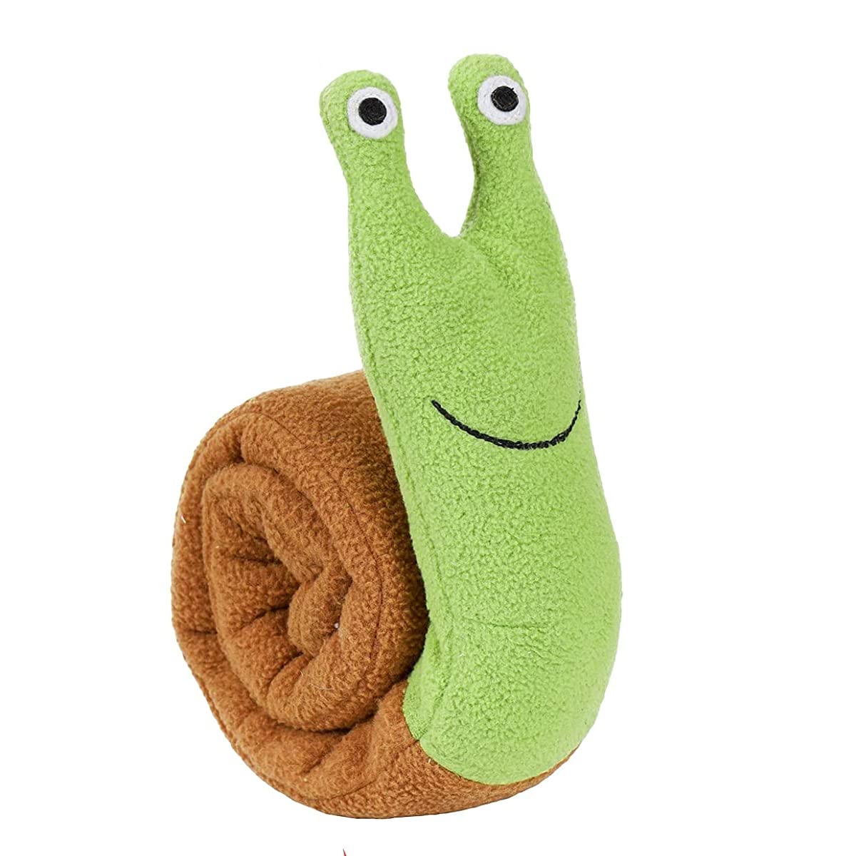Interactive Dog Puzzle Toy Snuffle Snail - Plush Squeaky Foraging Game for Puppy Training, Stress Relief & Mental Stimulation | Perfect for Indoor Play, Boredom Busters & Enrichment Activities (Green)