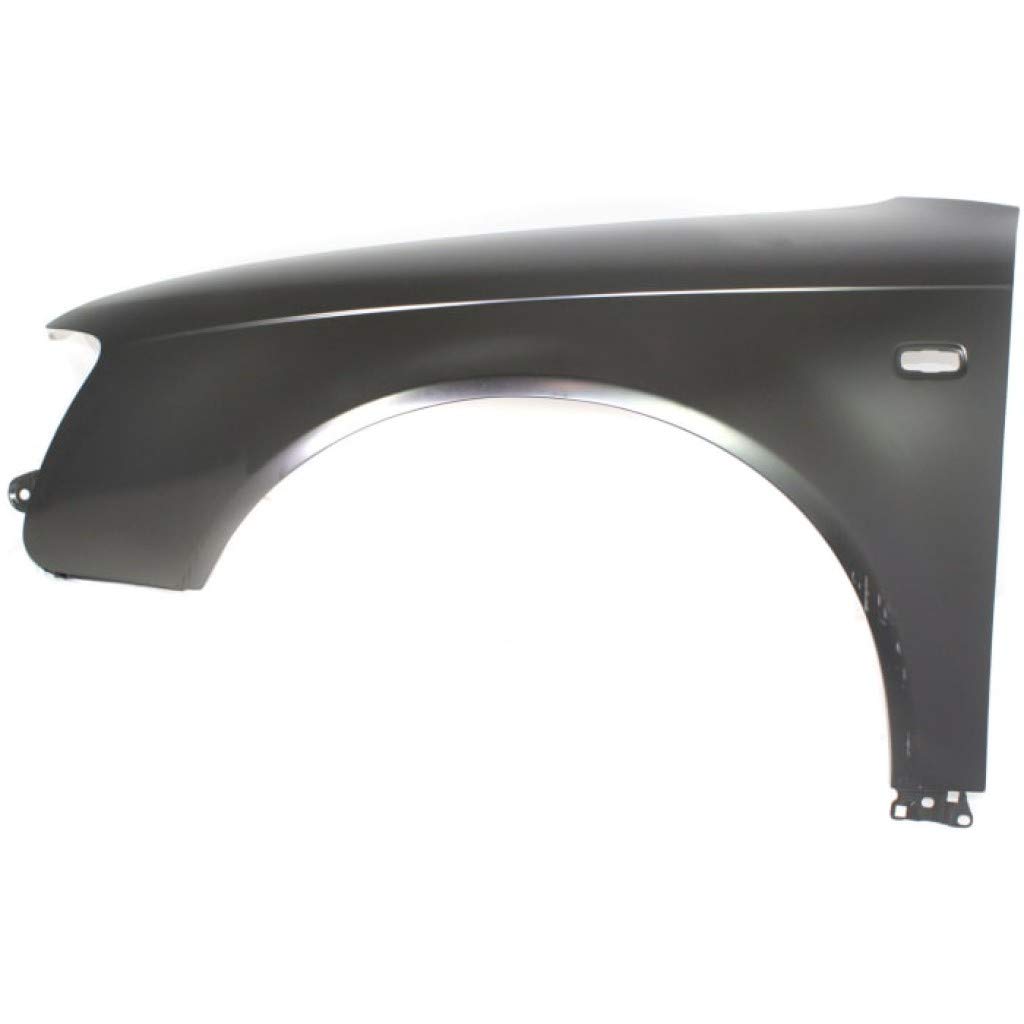 2005-2008 Audi A4 Driver Side Front Fender Replacement - CAPA Certified with Turn Signal Hole | Compatible with Base/Avant Models | Fits Part Numbers 8E0821105F & AU1240116 | Perfect for Auto Body Repair & Restoration Projects