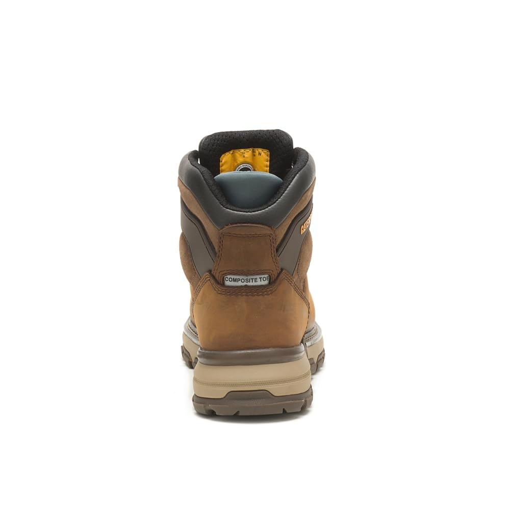 CAT Women's Excavator Superlite WP TXNT CSA Safety Work Shoes - Lightweight Waterproof Steel Toe Boots for Construction, Warehouse & Industrial Work