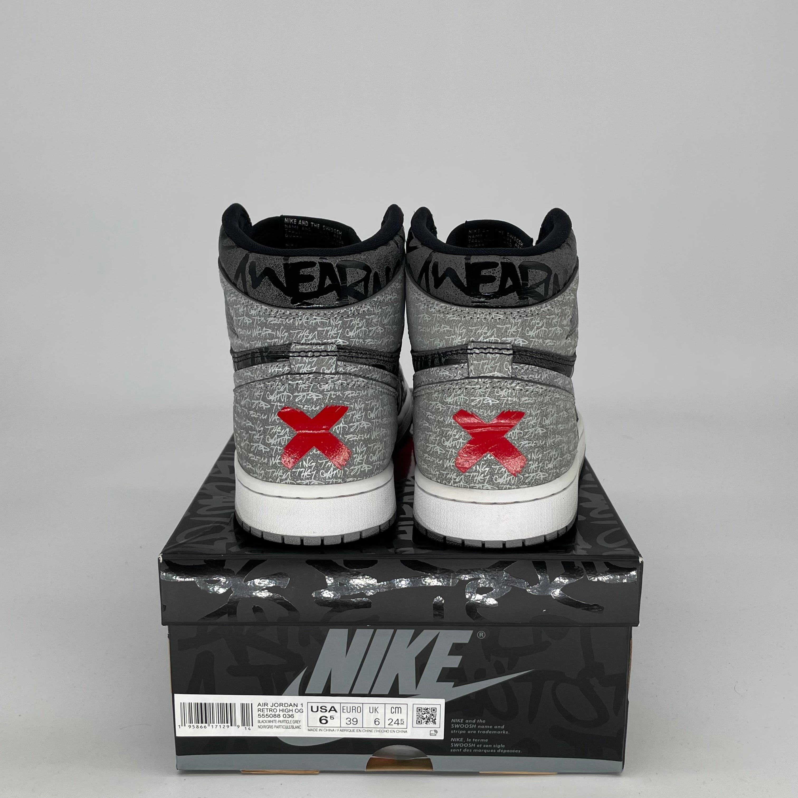Air Jordan 1 Rebellionaire Women's Size 6/7.5W (555088-036) - Retro Basketball Shoes for Streetwear & Sneaker Collectors