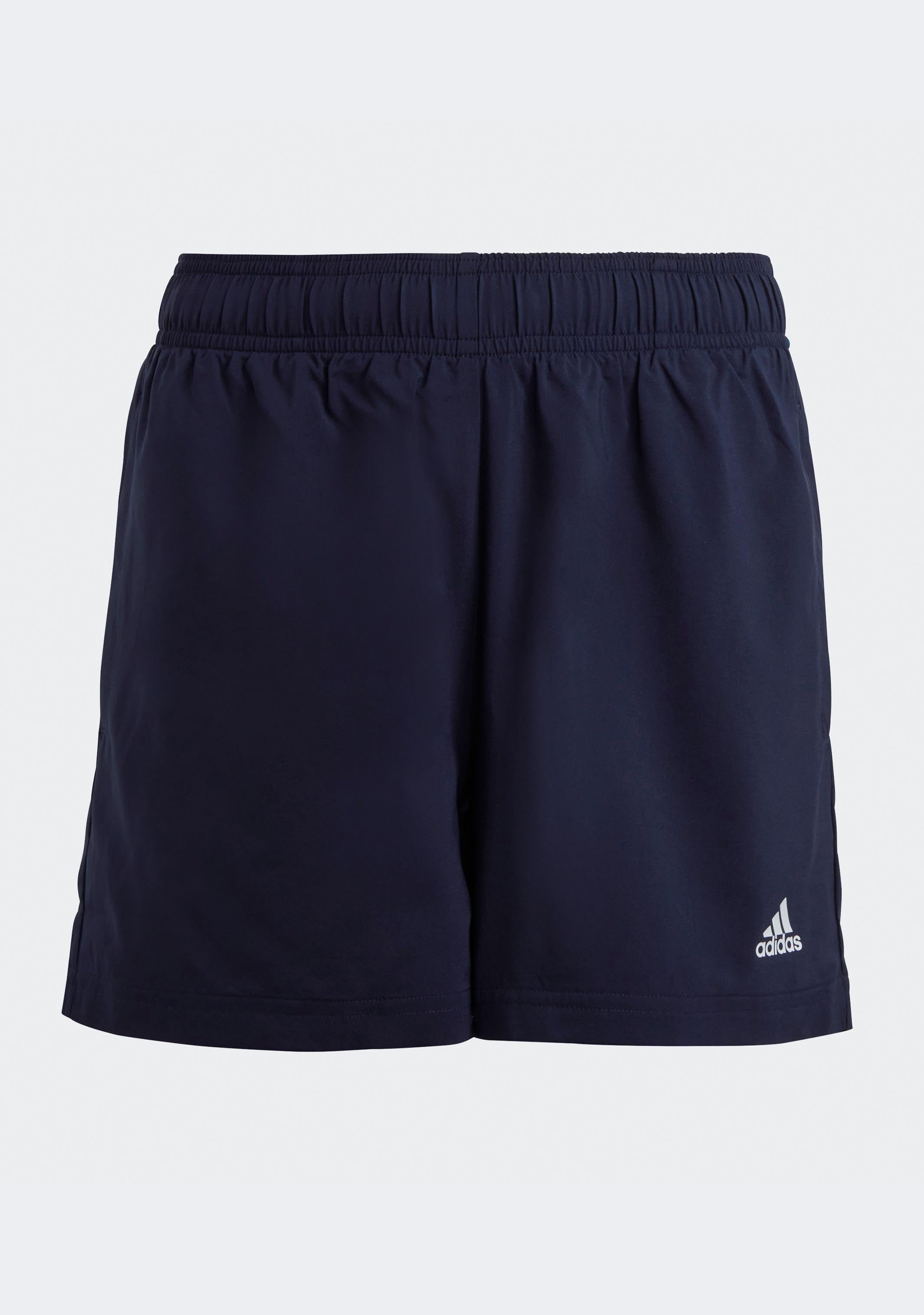 Adidas Junior Plain Chelsea Shorts for Girls - Navy Blue Athletic Shorts for Running, Soccer & Casual Wear
