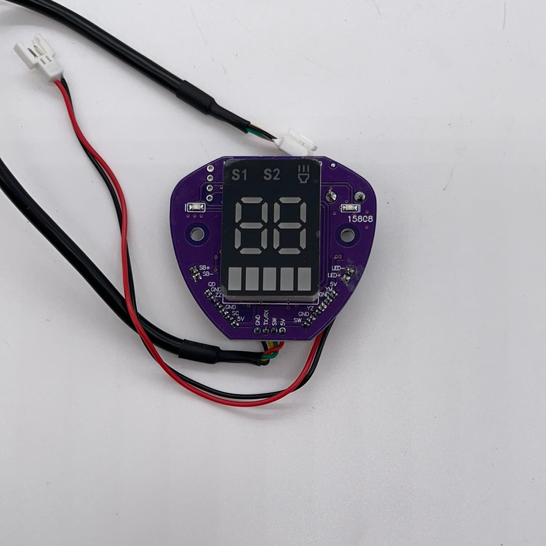 Cityrider Display PCB / Meter [8] - High-Quality Circuit Board for Electric Scooters & Bikes - Perfect for DIY Repairs and Upgrades