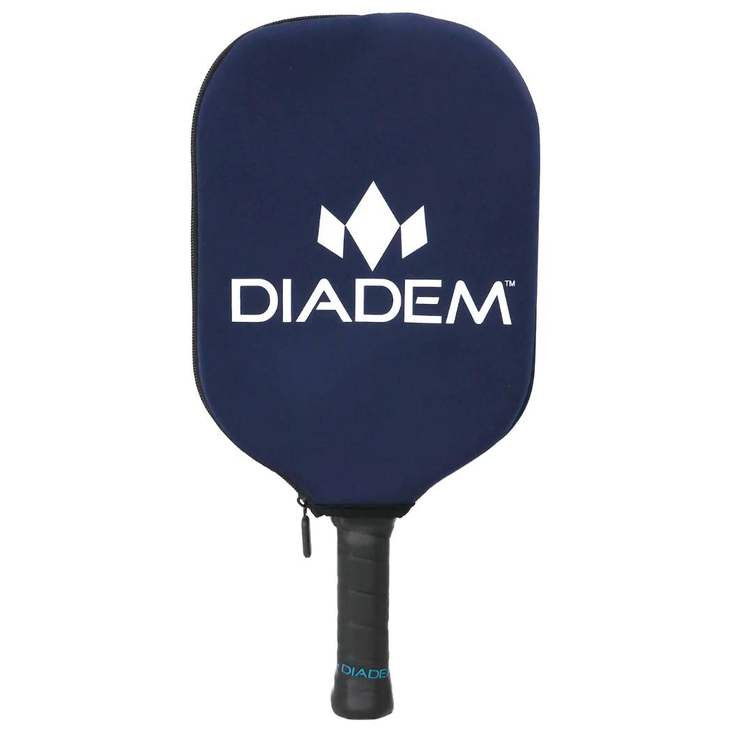 Premium Diadem Pickleball Paddle Cover - Navy Blue Protective Case for Pickleball Paddles | Durable & Water-Resistant | Perfect for Storage & Travel to Courts