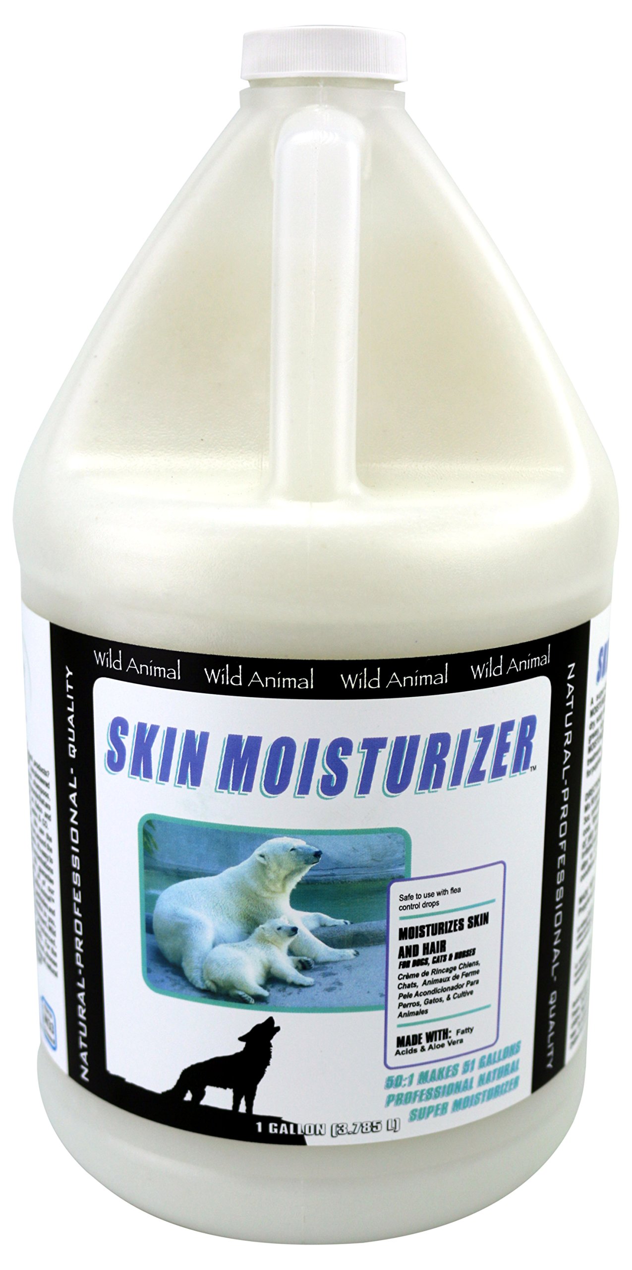 Premium Wild Animal Skin Moisturizer & Conditioner 50:1 Concentrate - 1 Gallon for Leather, Fur & Taxidermy Care - Perfect for Hunters, Taxidermists & Leather Craftsmen