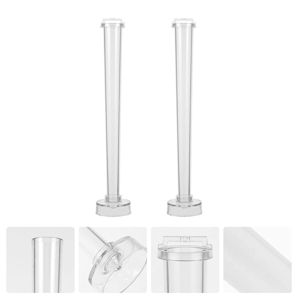 EXCEART 2pc Taper Candle Molds for DIY Scented & Flower Candles - Wedding & Home Decor