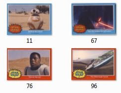 Star Wars Revenge of the Sith 3D Widevision The Force Awakens 4-Card Glossy Promo Set - Limited Edition Collectible Trading Cards for Movie Fans & Card Collectors - Perfect for Display, Gifts, and Investment