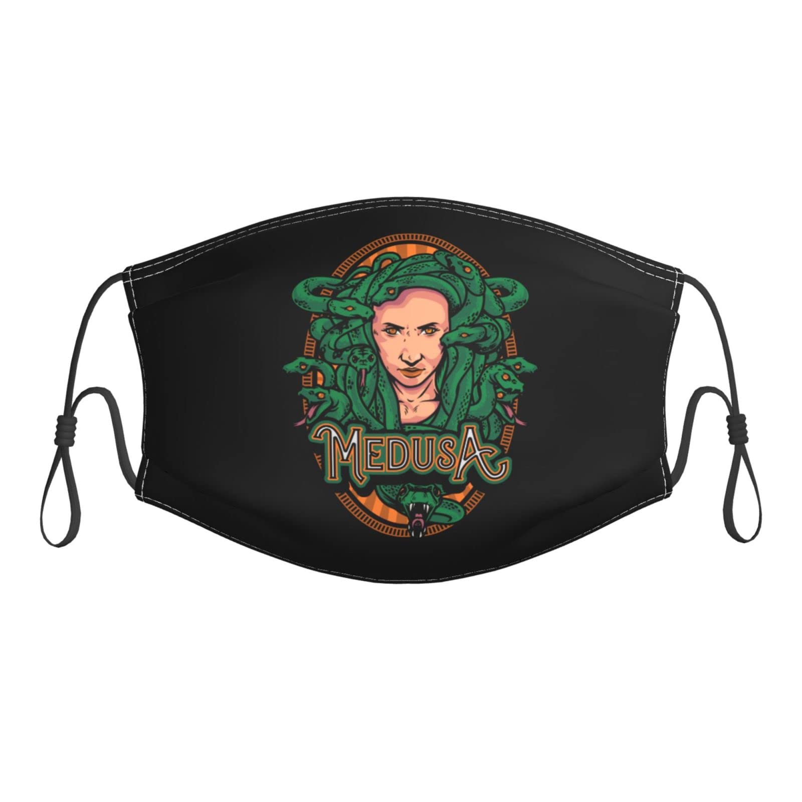 Reusable Medusa Face Mask with Filter - Adjustable Dust Mask for Men & Women | Perfect for Cycling, Running & Outdoor Activities