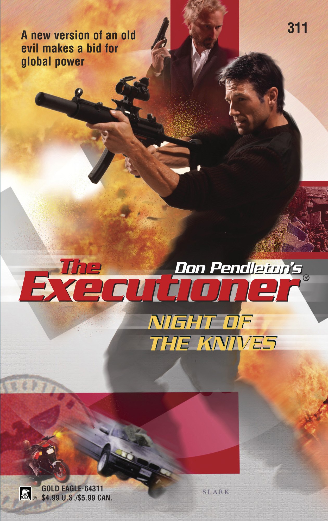 Night of the Knives - The Executioner Action Thriller Book | Perfect for Crime Fiction Lovers & Suspense Readers