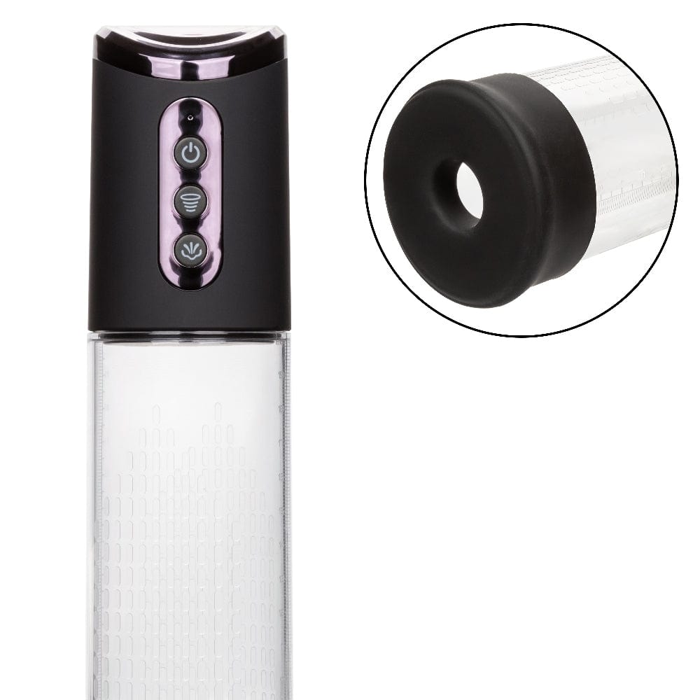 Peak Rechargeable Pump - High Power Electric Air Pump for Inflatables, Bikes, Balls, Pool Floats | Fast Inflation & Deflation | Portable Black/Clear Design | Perfect for Camping, Travel, Sports, and Emergency Use