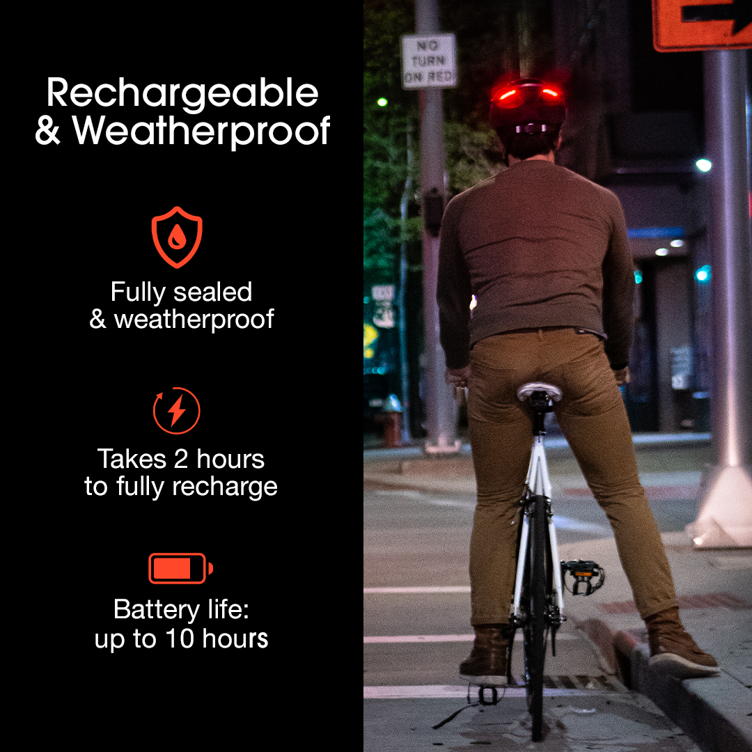 Lumos Ultra Bike Helmet with LED Lights - Smart Bluetooth Cycling Helmet for Night Riding Safety - Perfect for Urban Commuters & Mountain Bikers