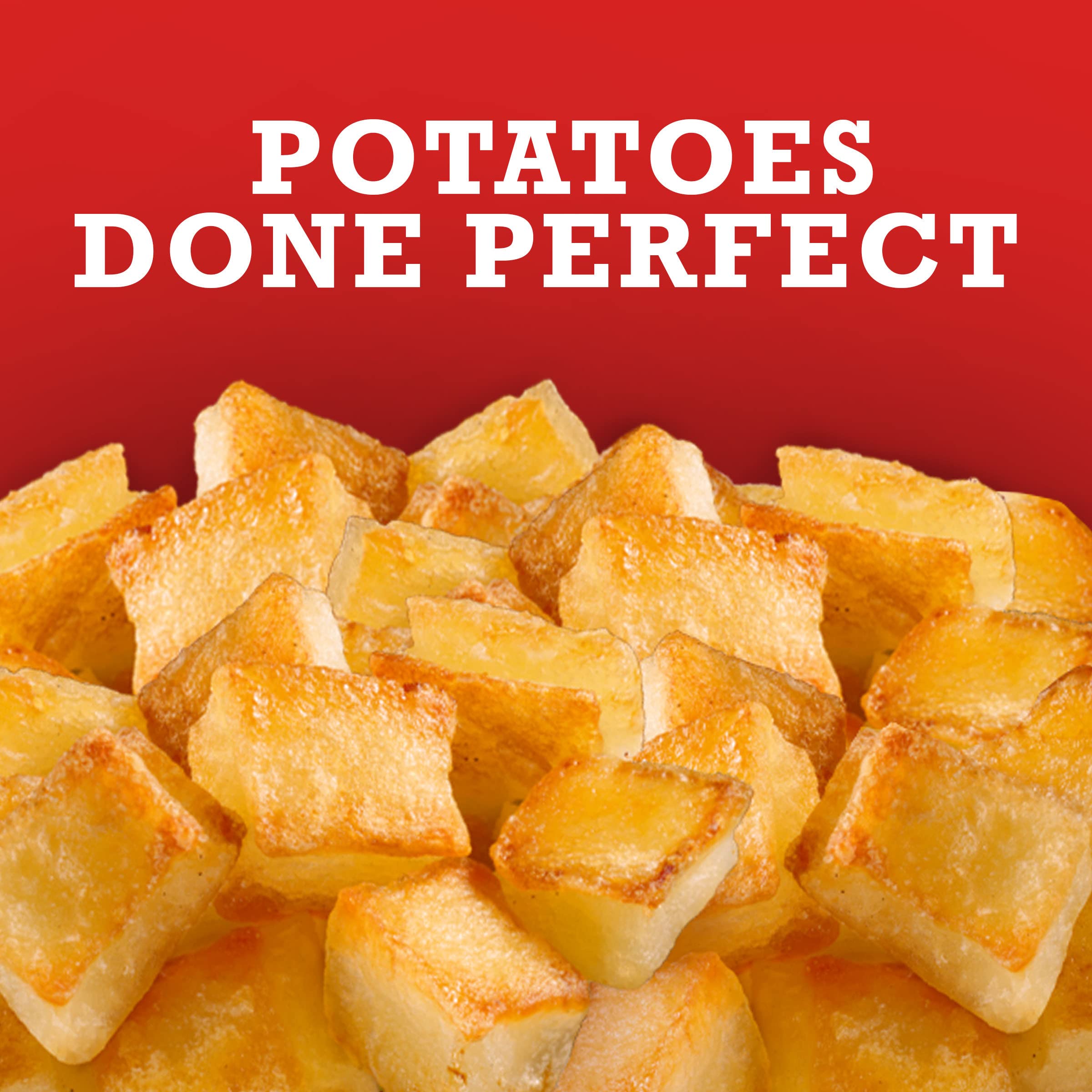 Ore-Ida Diced Hash Brown Frozen Potatoes - 32 oz Bag (2 lbs) | Perfect for Breakfast, Casseroles & Air Fryer Cooking