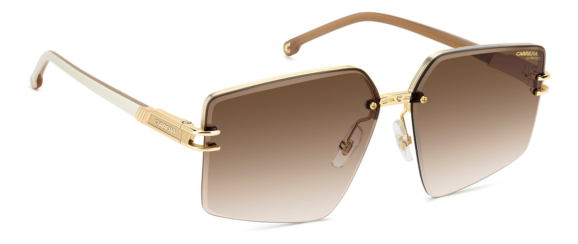 Carrera 1074 S Sunglasses - Polarized UV Protection Sports Sunglasses for Men & Women - Perfect for Running, Cycling, Driving & Outdoor Activities