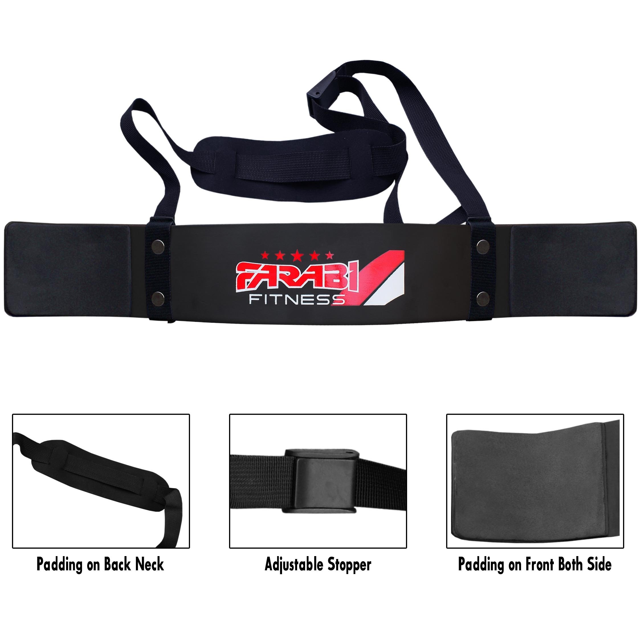Farabi Fitness Arm Blaster - Weightlifting Biceps Isolator for Gym, Strength Training & Bodybuilding - Adjustable Support Straps for Men & Women - Perfect for Bicep Curls, Workouts & Muscle Isolation