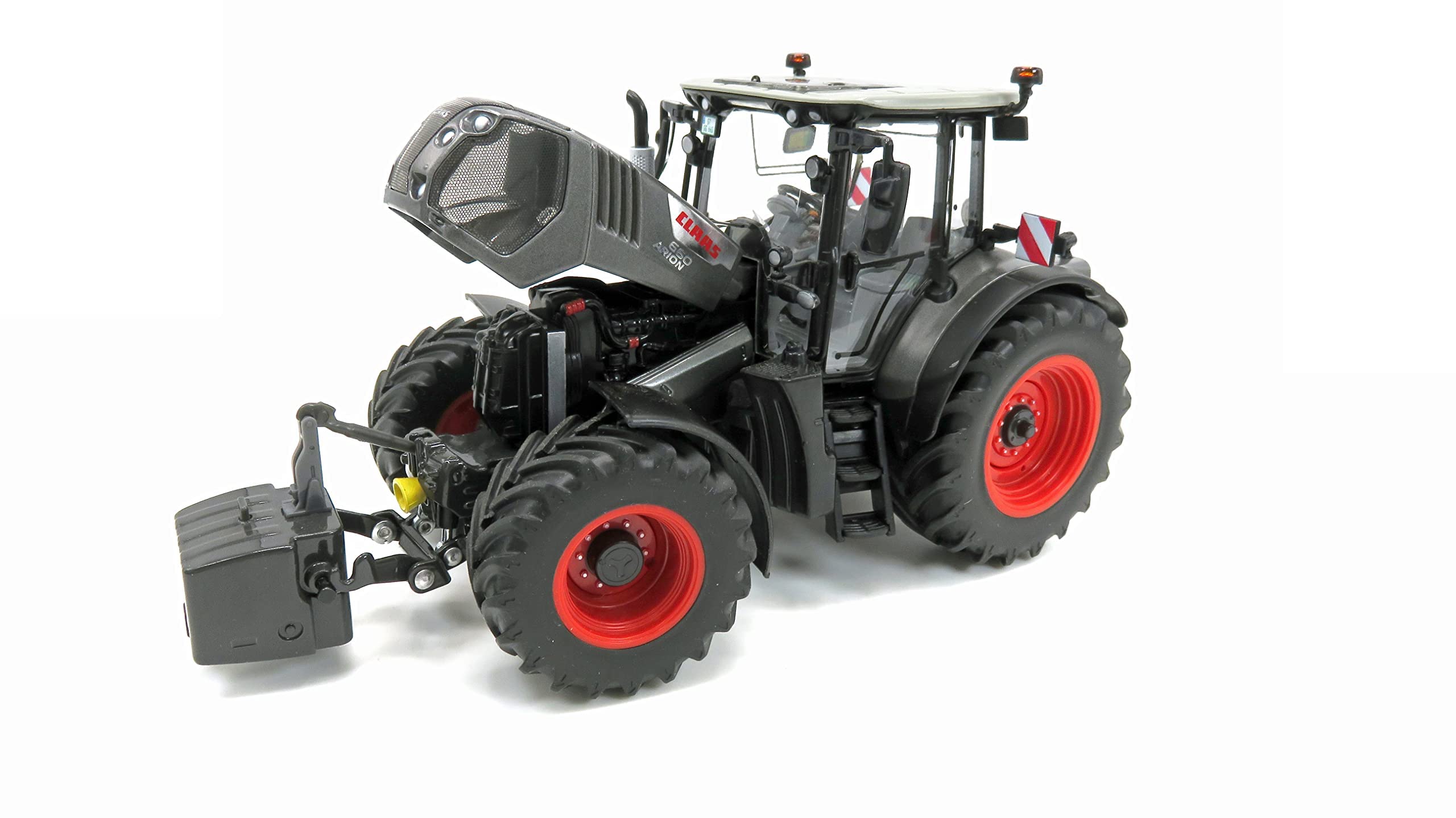 Wiking CLAAS Arion 660 Gunmetal Grey 1:32 Scale Die-Cast Tractor Model Limited Edition 02574710 - Perfect for Collectors, Farm Displays & Agricultural Enthusiasts