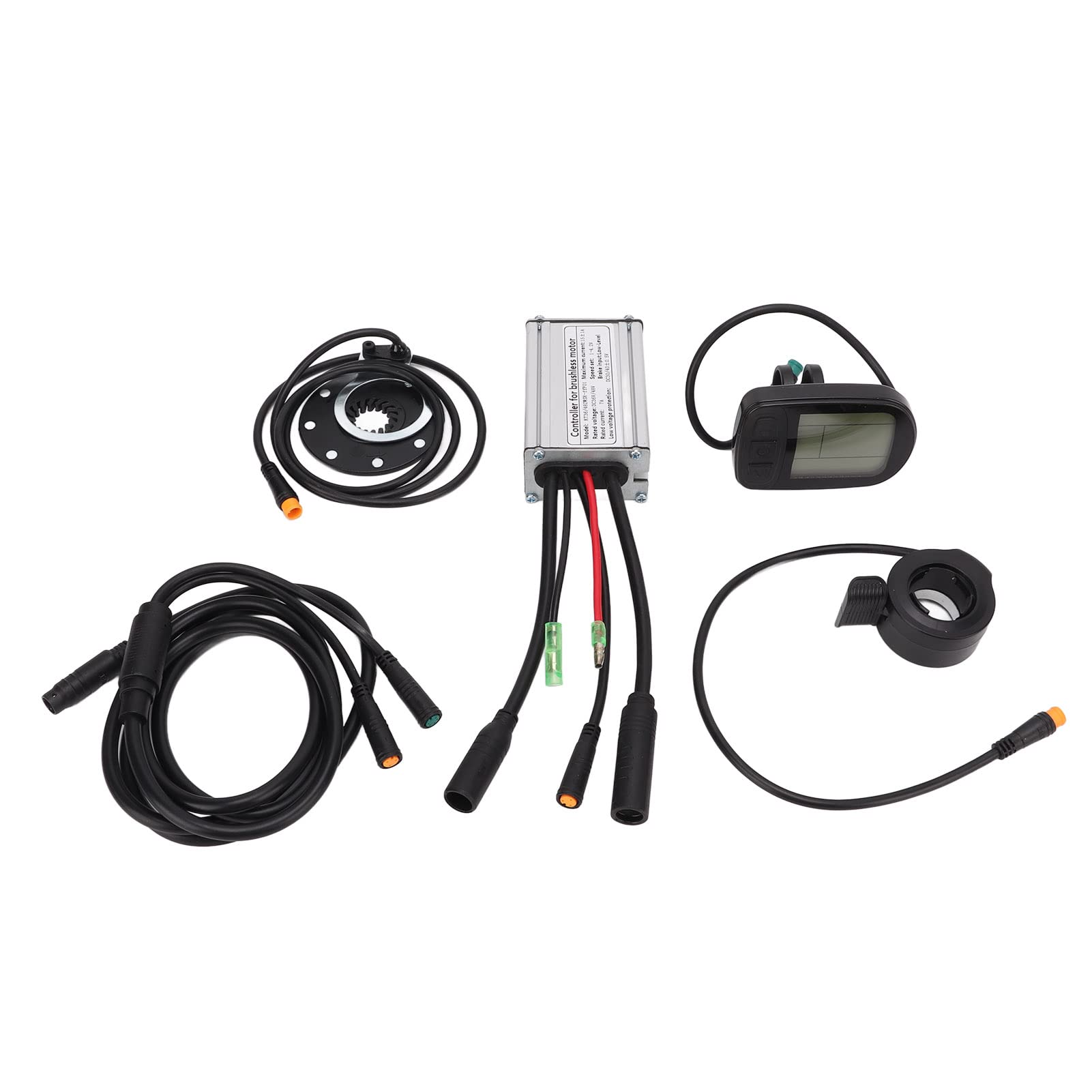 Shanrya 250W Electric Bike Conversion Kit - ABS Gauge Aluminum Alloy E-Bike Motor Kit for Adults | Perfect for Commuting, Off-Road Adventures & Eco-Friendly Transportation