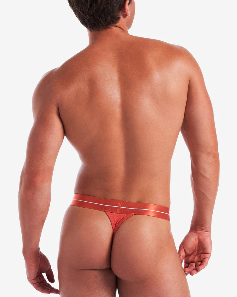 Teamm8 Icon Thong Modal Underwear for Women - Soft & Comfortable Chilli Red Panties - Perfect for Yoga, Sleepwear & Everyday Wear